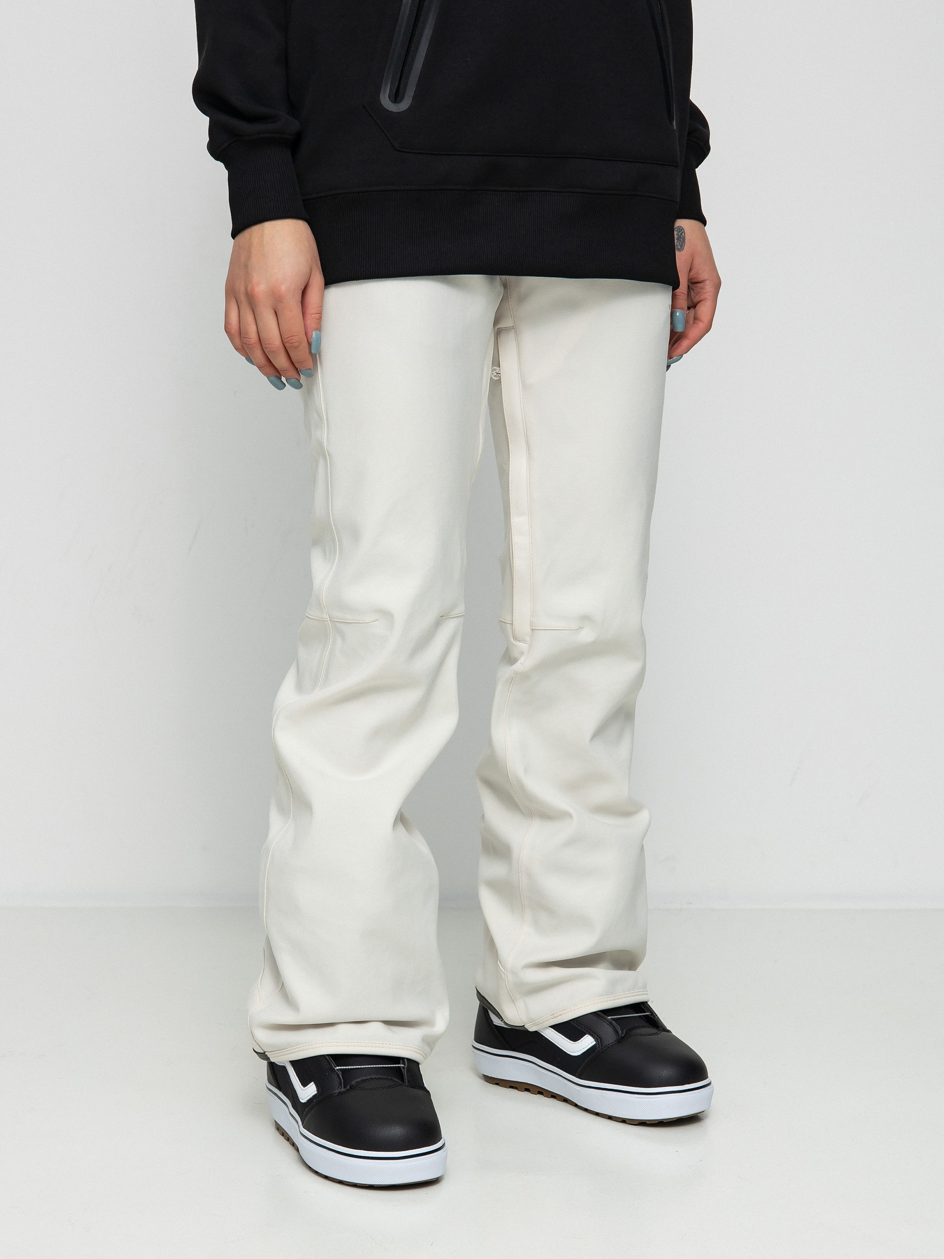 Dámske Snowboardové nohavice Volcom Species Stretch (off white)