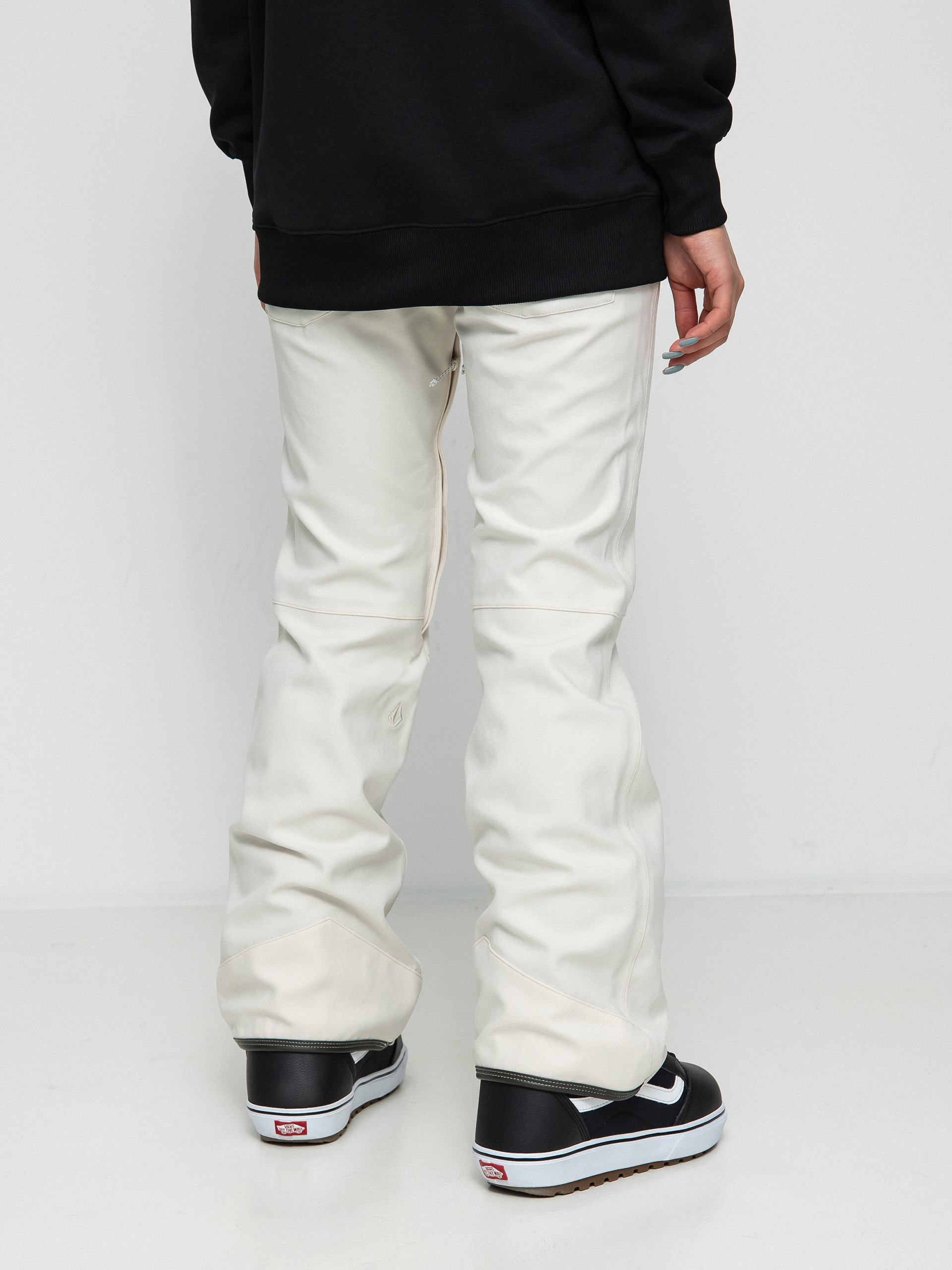 Dámske Snowboardové nohavice Volcom Species Stretch (off white)