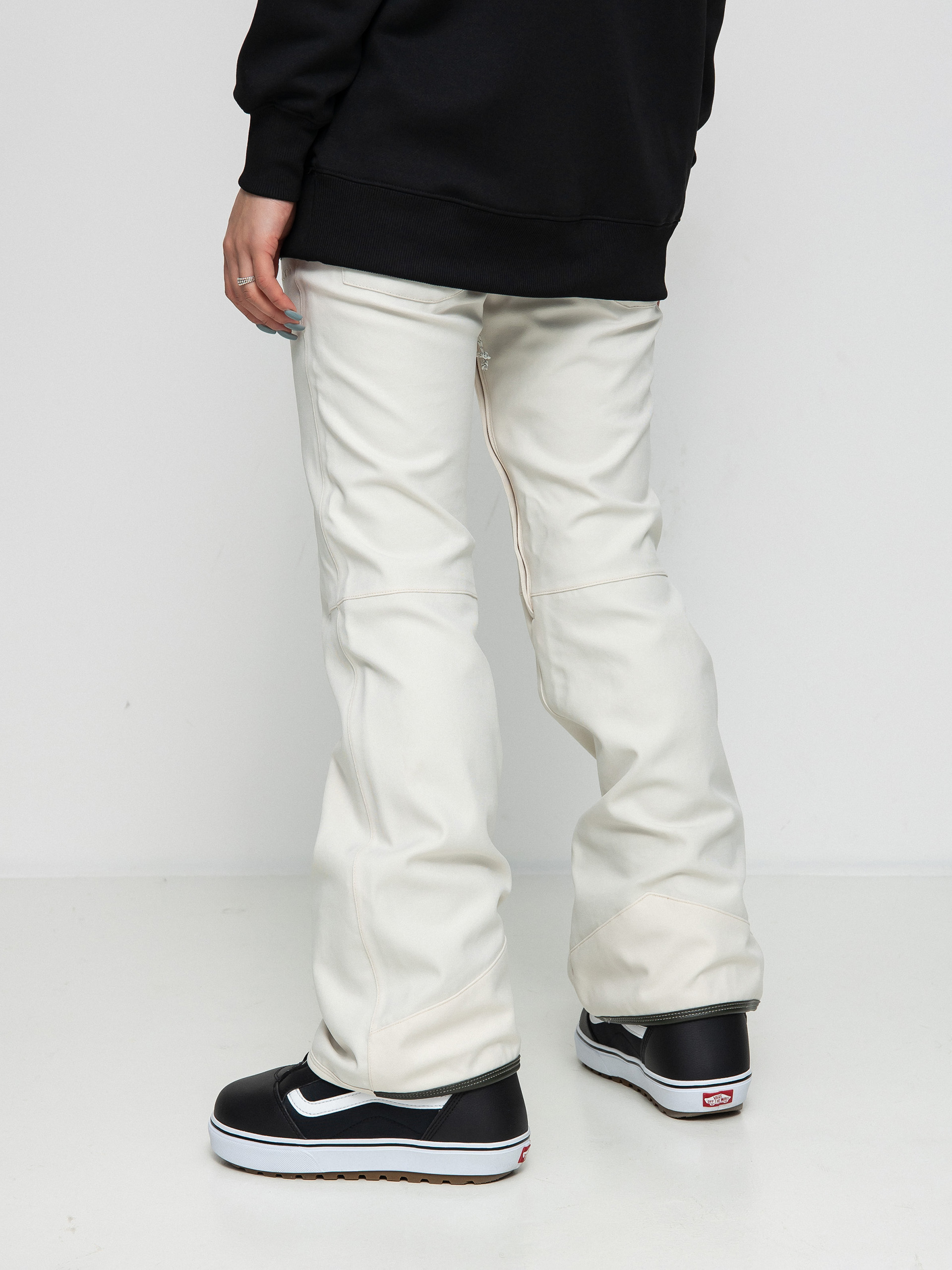 Dámske Snowboardové nohavice Volcom Species Stretch (off white)