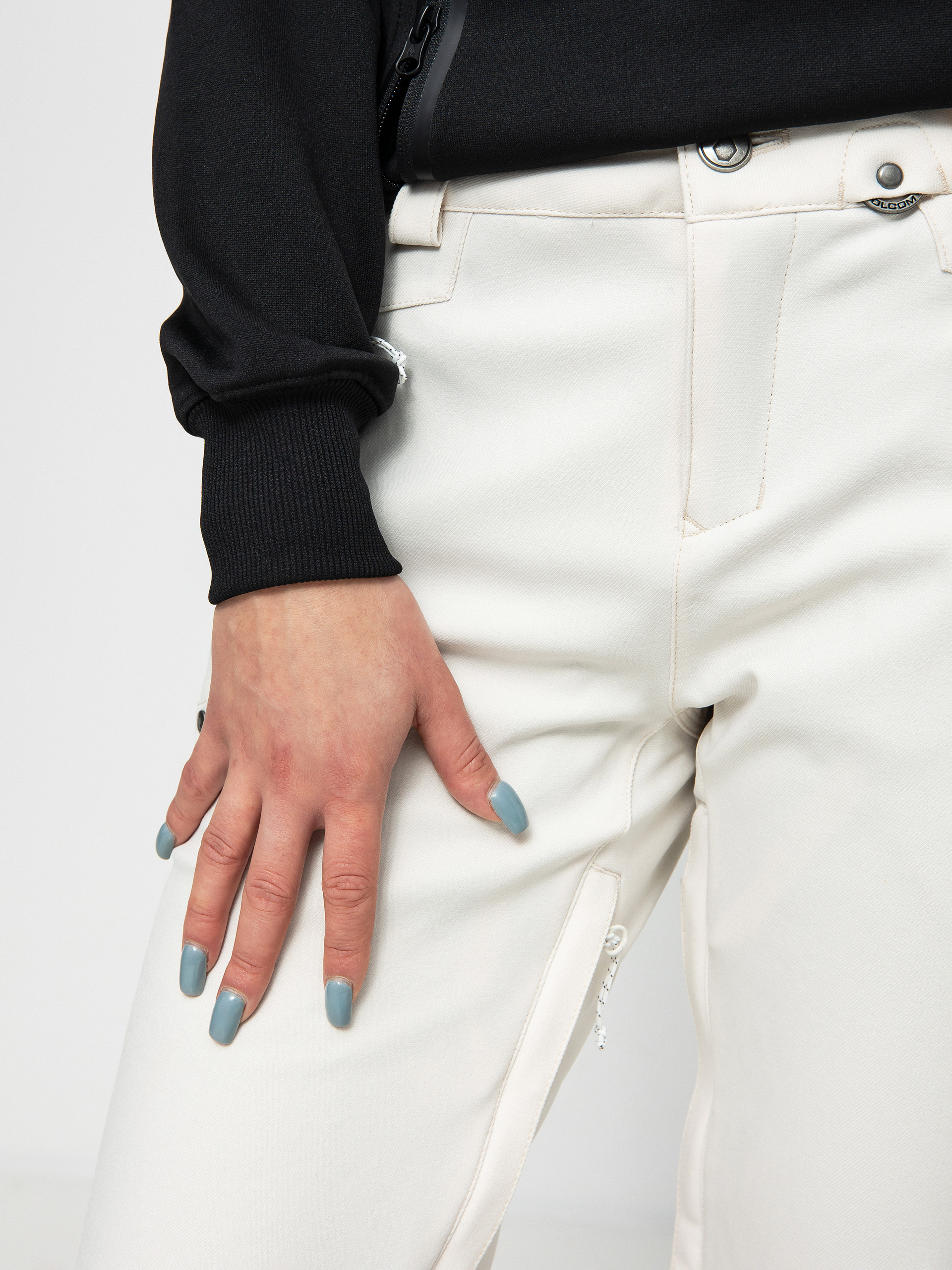 Dámske Snowboardové nohavice Volcom Species Stretch (off white)