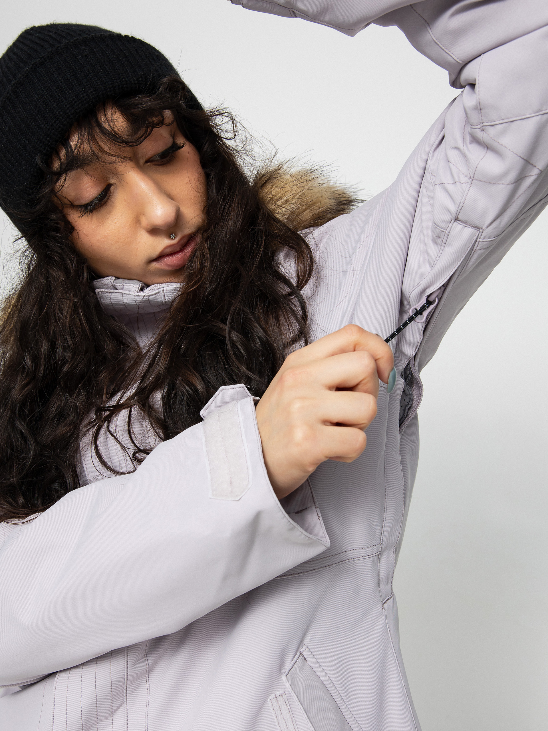 Dámska Snowboardová bunda Volcom Fawn Ins (amethyst smoke)