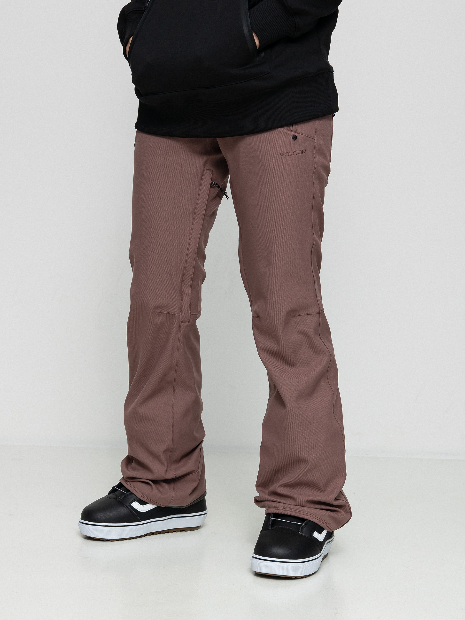 Snowboardové nohavice Volcom Species Stretch Wmn (rosewood)