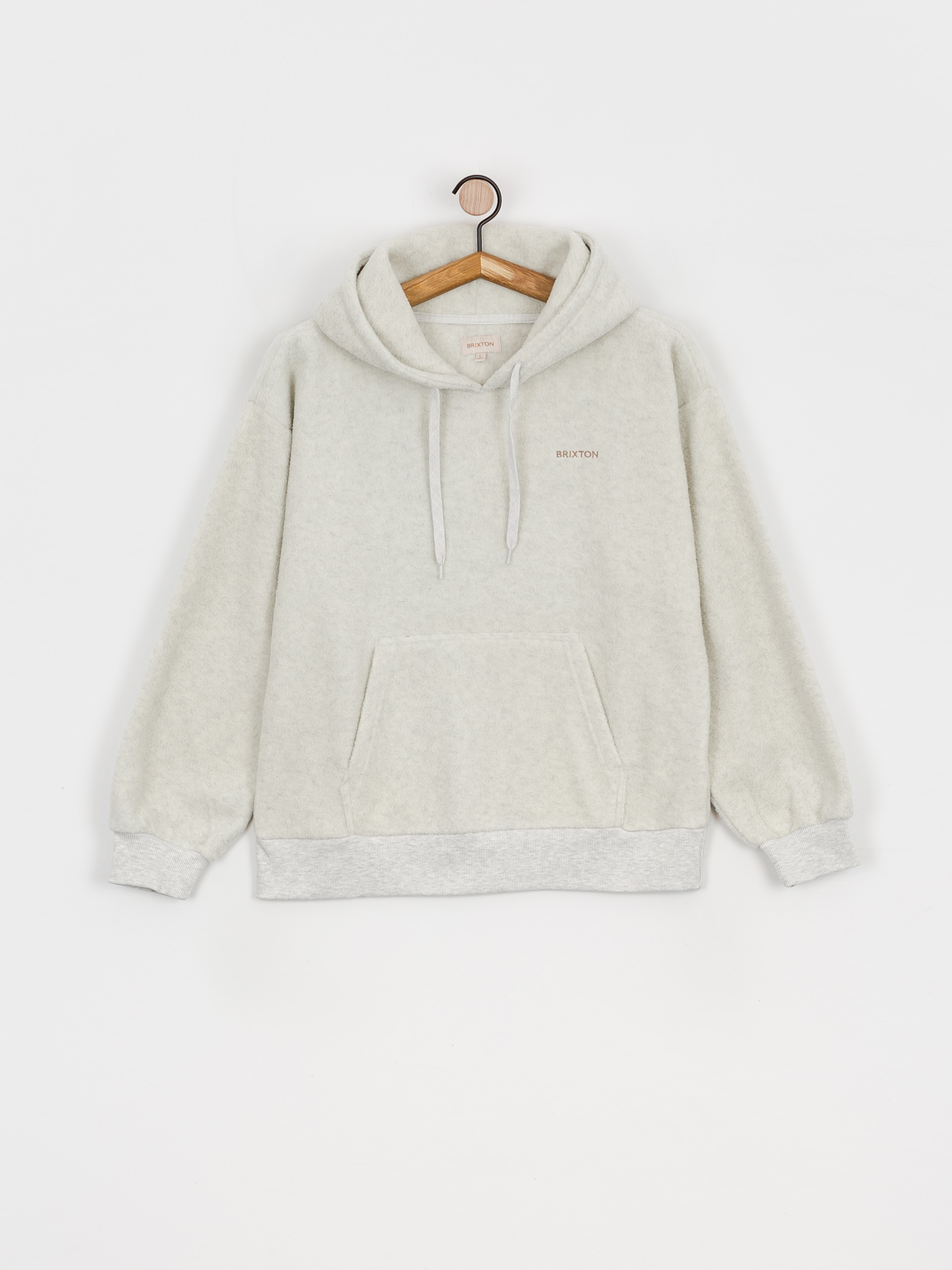 Mikina s kapucňou Brixton Weekender Blanketie HD Wmn (beige heather)