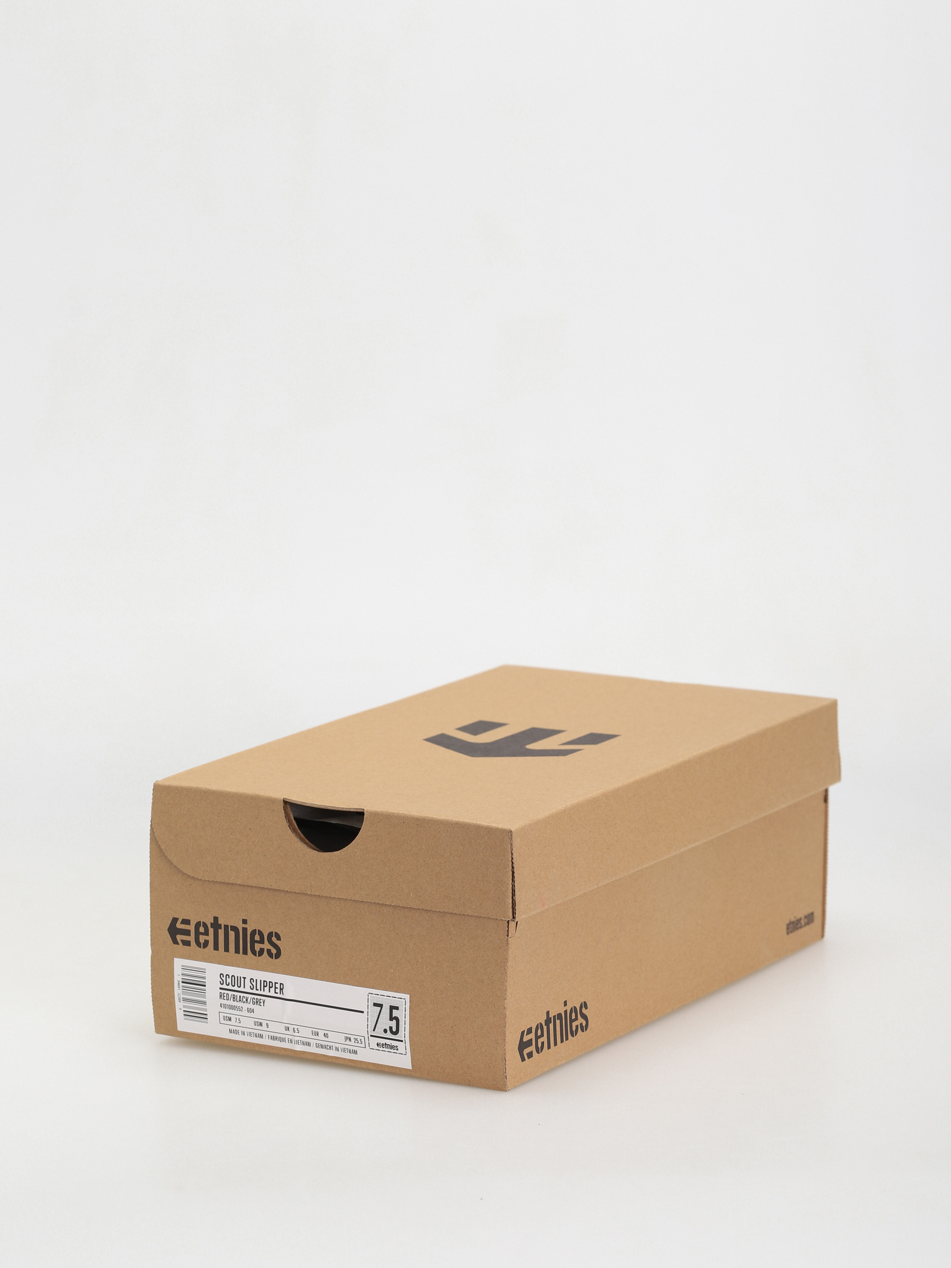 Topánky Etnies Scout Slipper (red/black/grey)