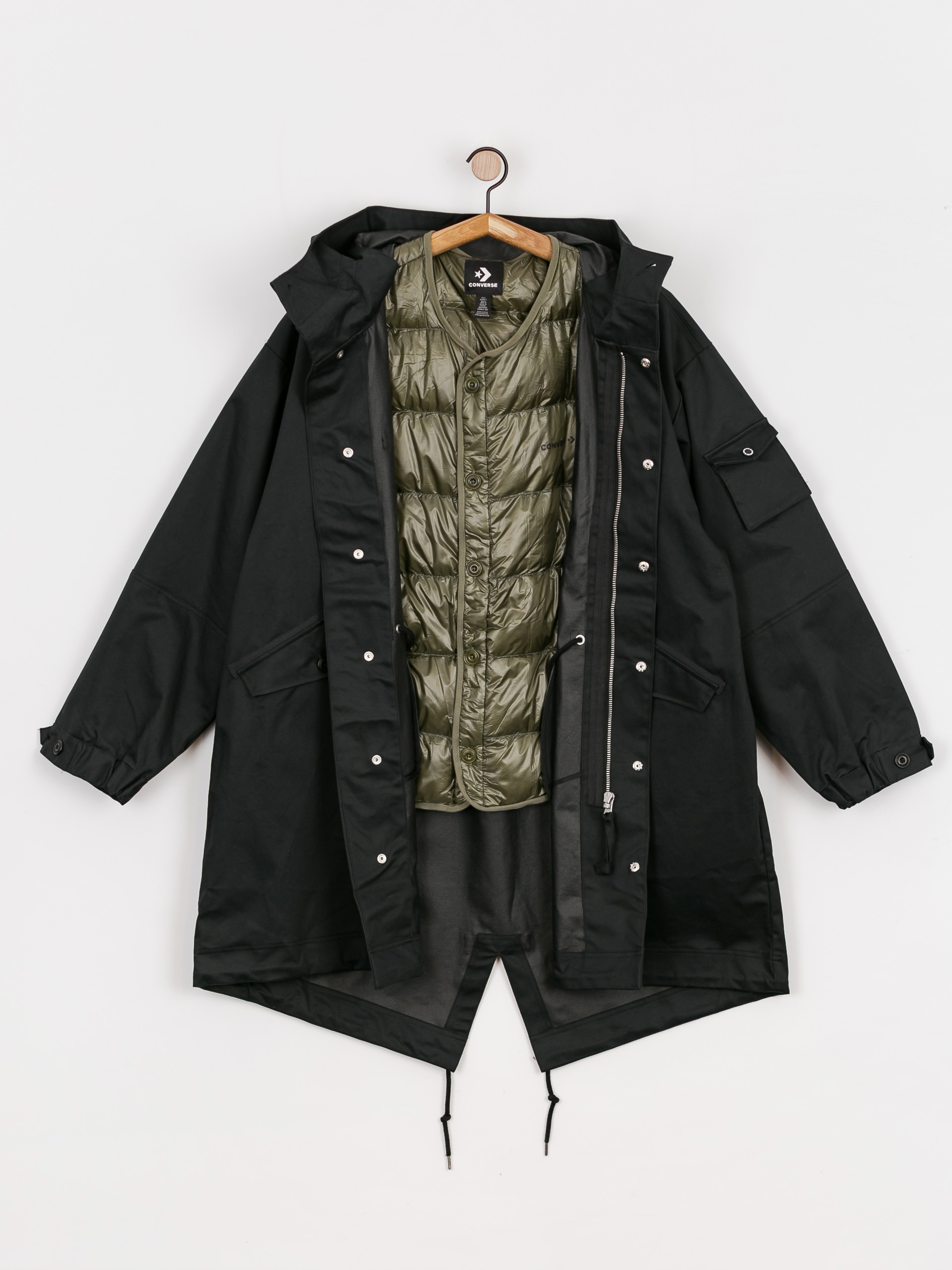 Bunda Converse Military Pack M51 Parka Down (black)