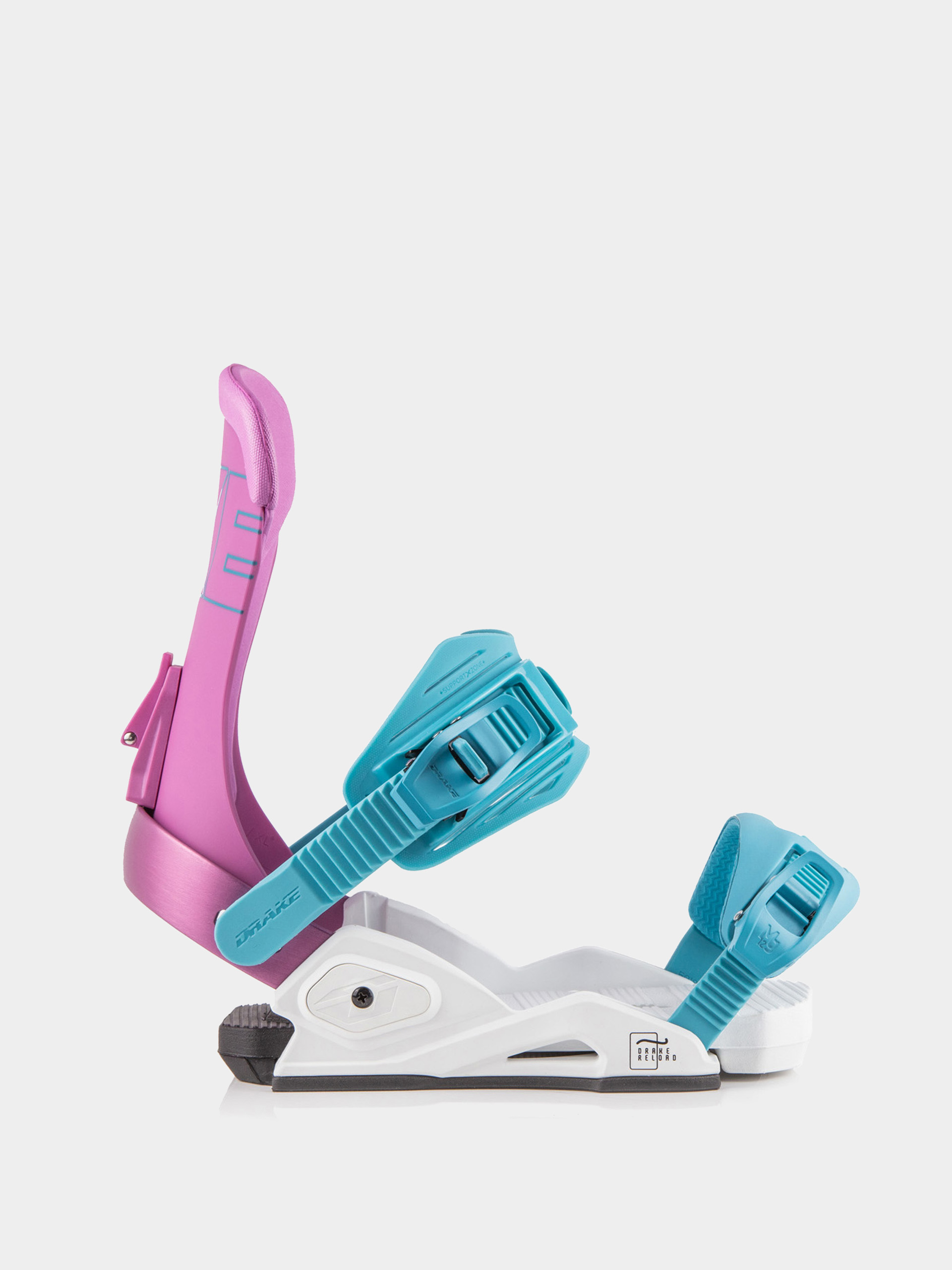 Pánske Snowboardové viazanie Drake Reload (white/purple)
