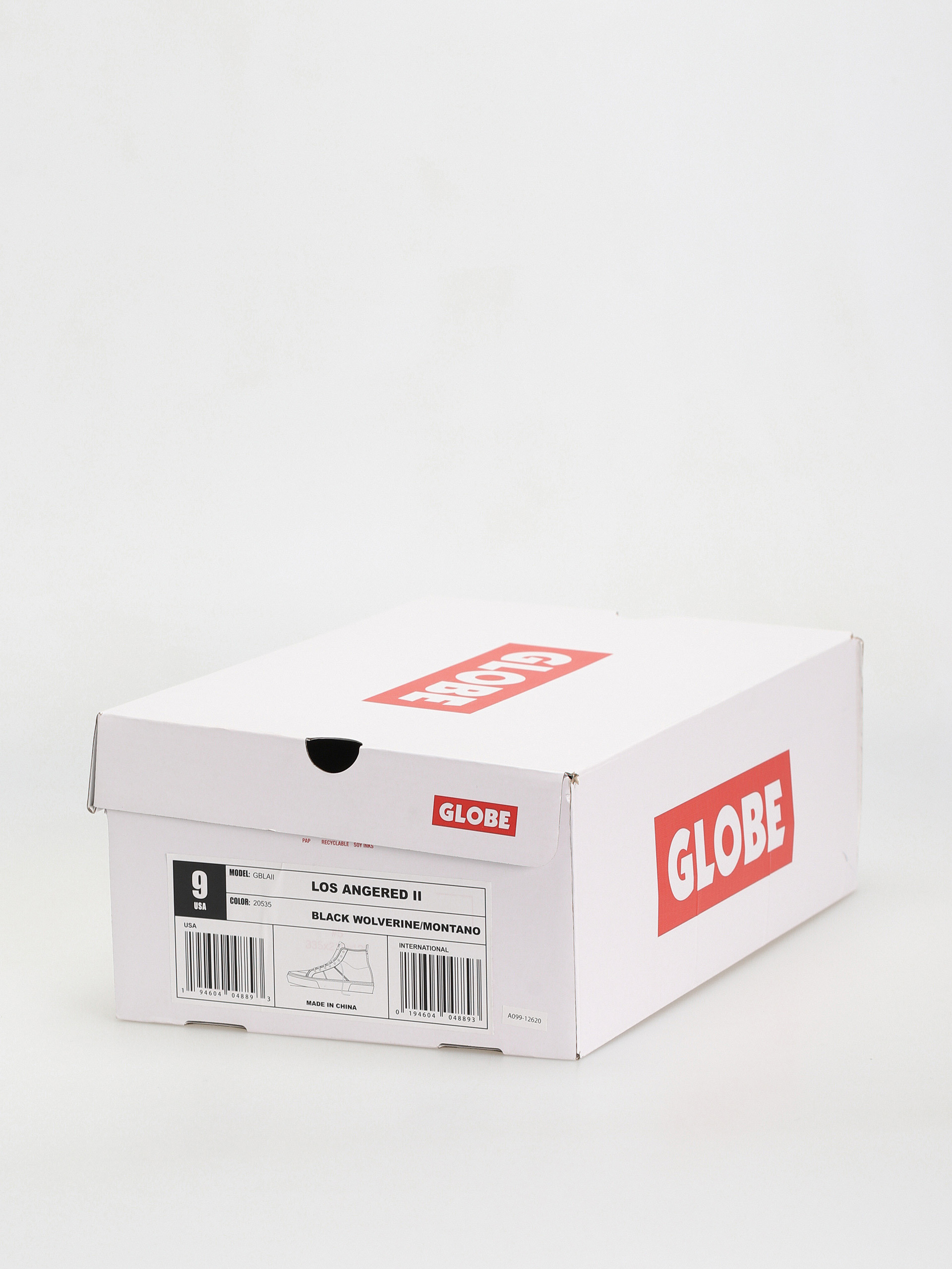 Topánky Globe Los Angered II (black wolverine/montano)