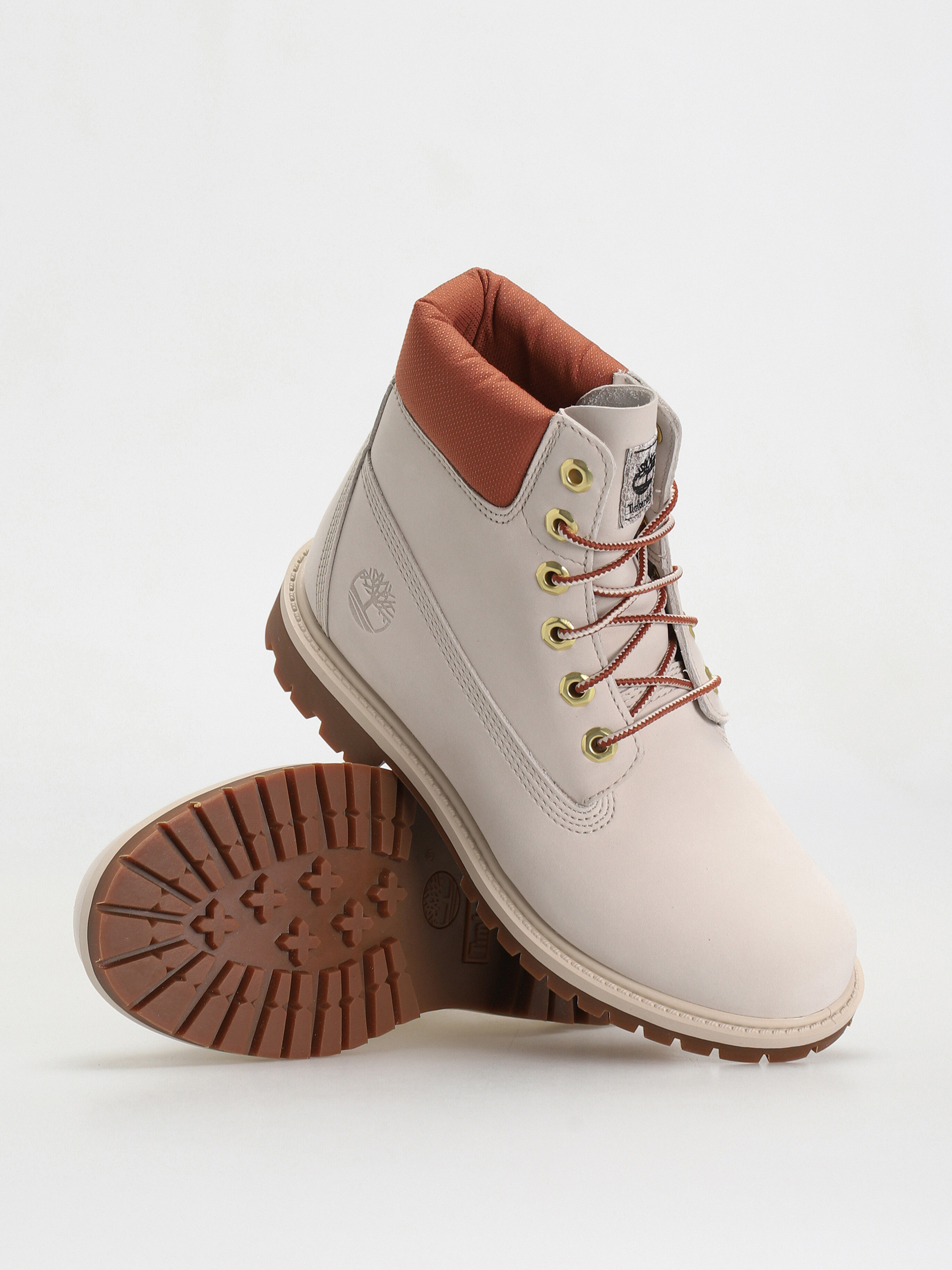 Topánky Timberland 6In Hert Bt Cupsole Wmn (white nubuck)