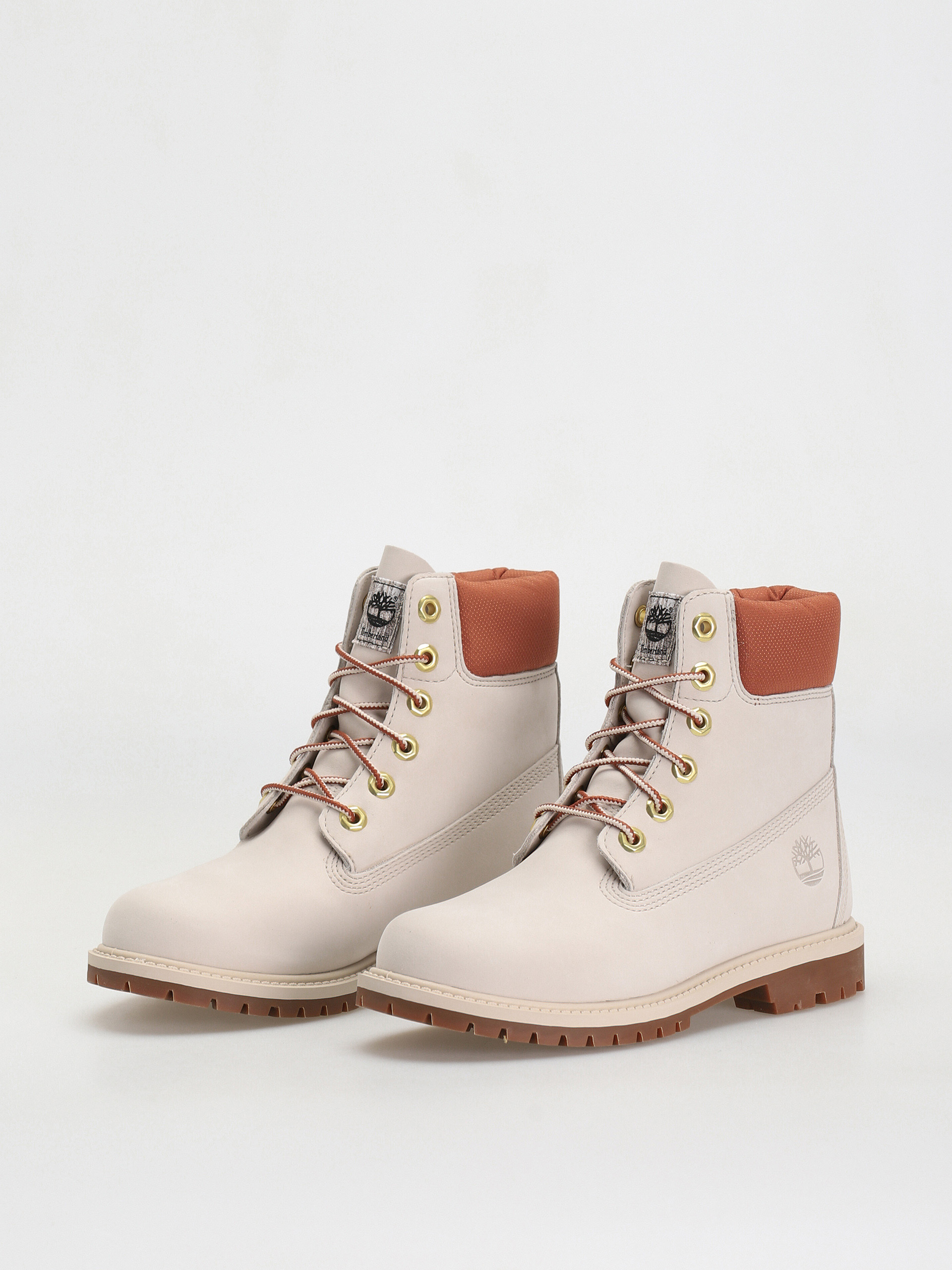 Topánky Timberland 6In Hert Bt Cupsole Wmn (white nubuck)