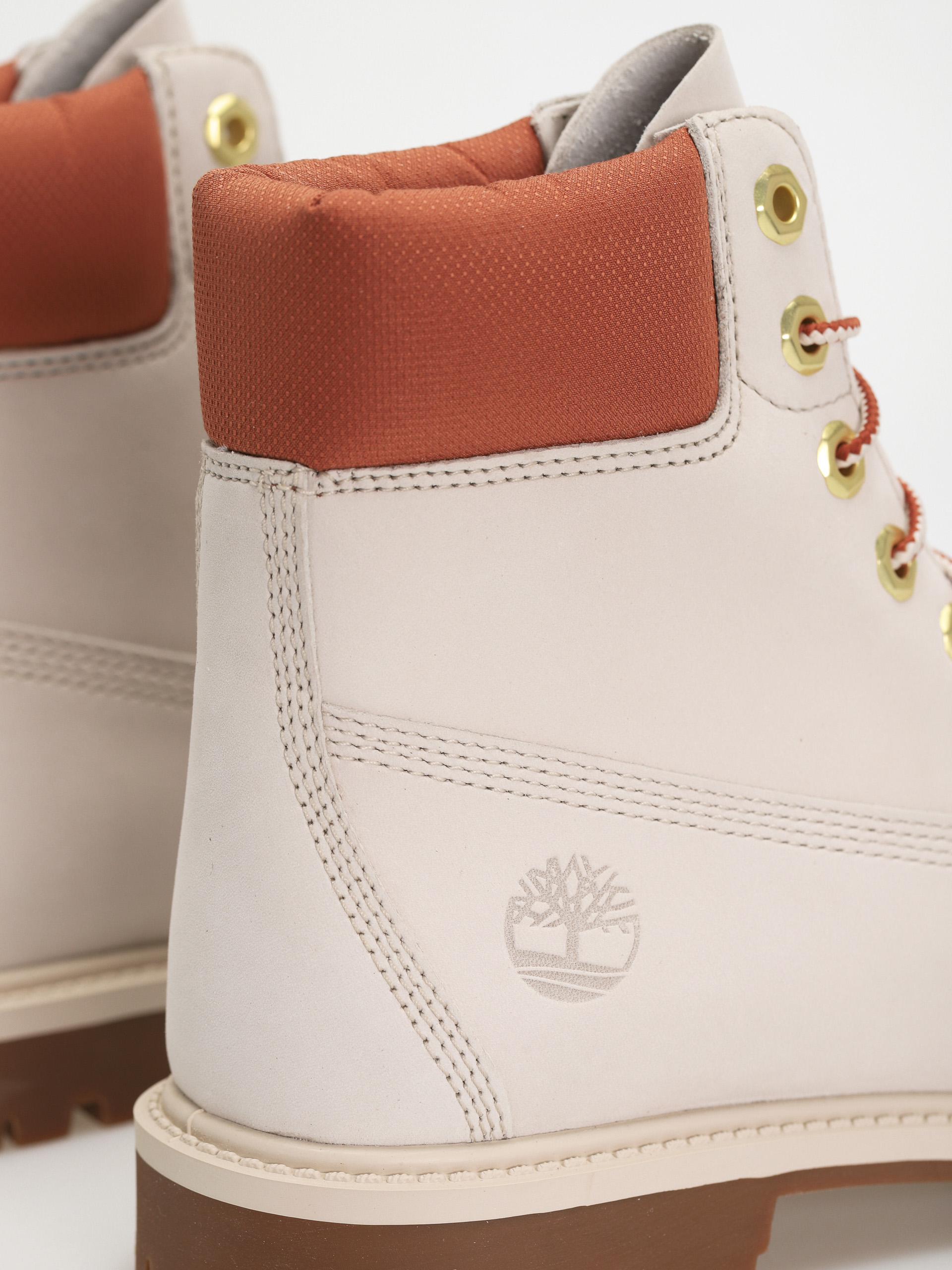 Topánky Timberland 6In Hert Bt Cupsole Wmn (white nubuck)