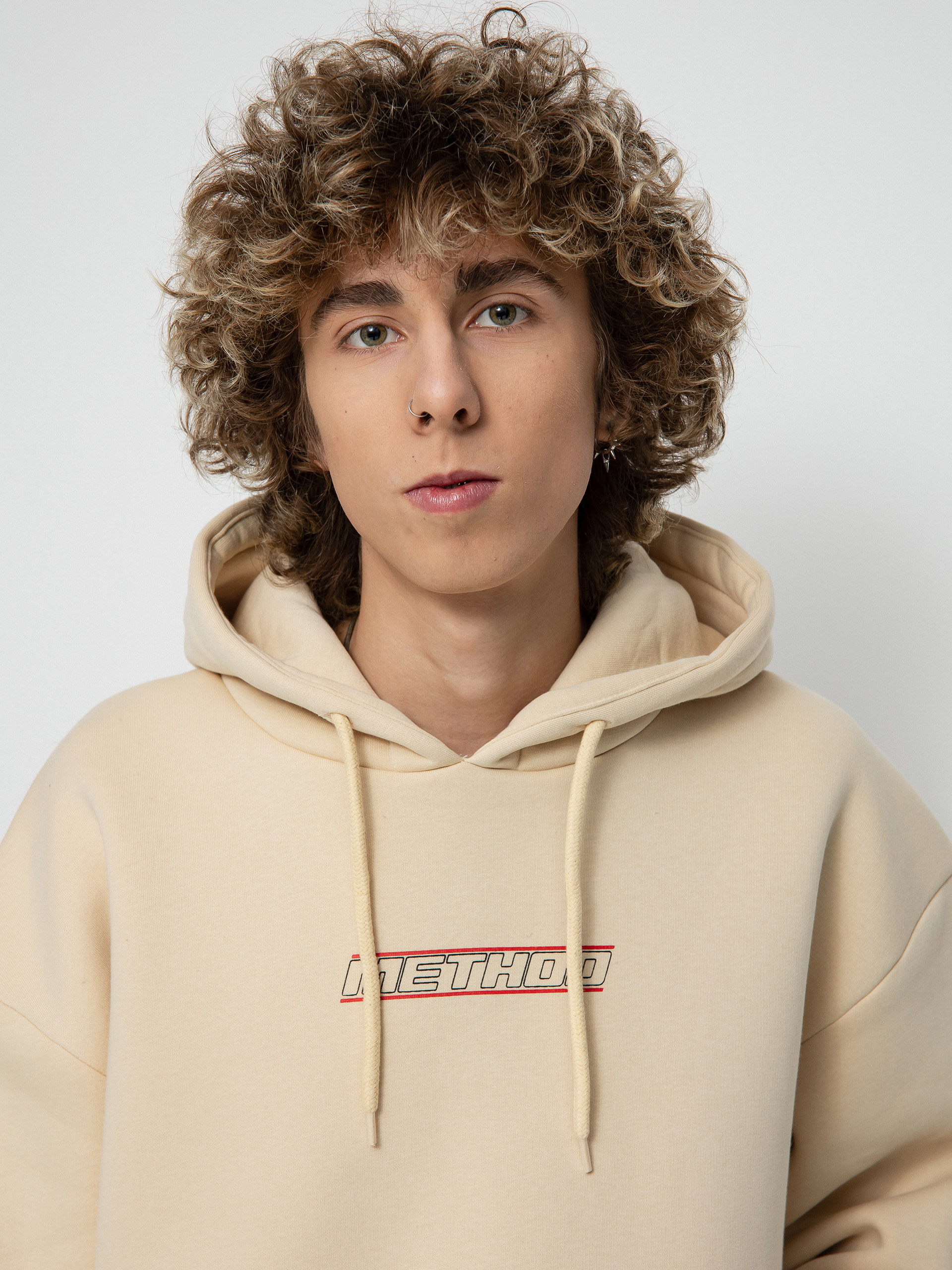 Mikina s kapucňou Method Hold Fast HD (oat)
