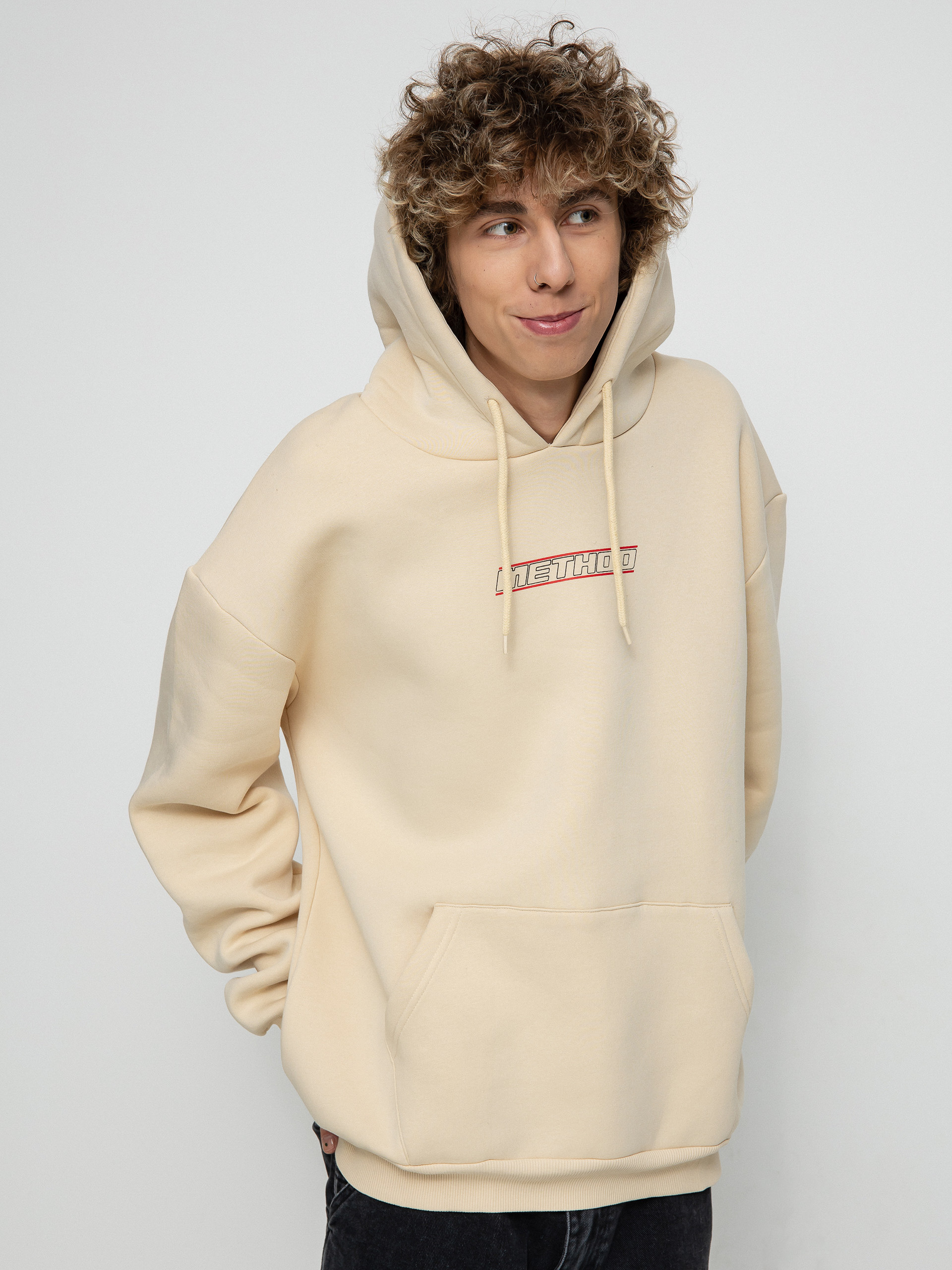 Mikina s kapucňou Method Hold Fast HD (oat)