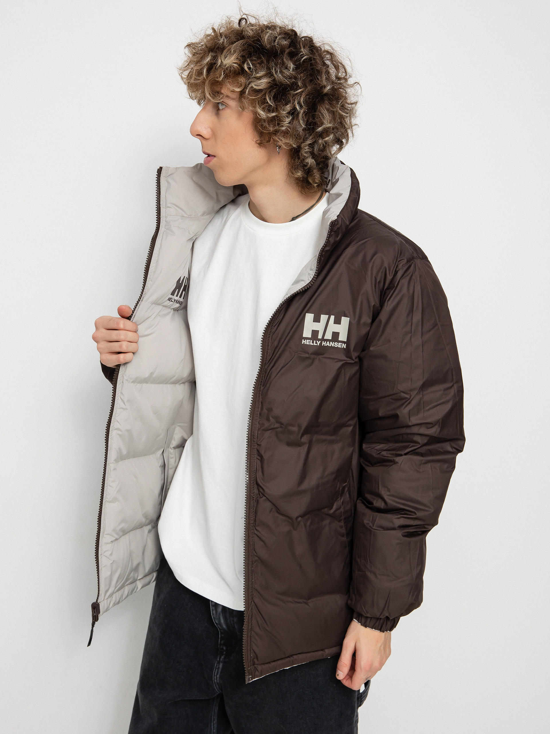 Bunda Helly Hansen Urban Reversible (mellow grey)