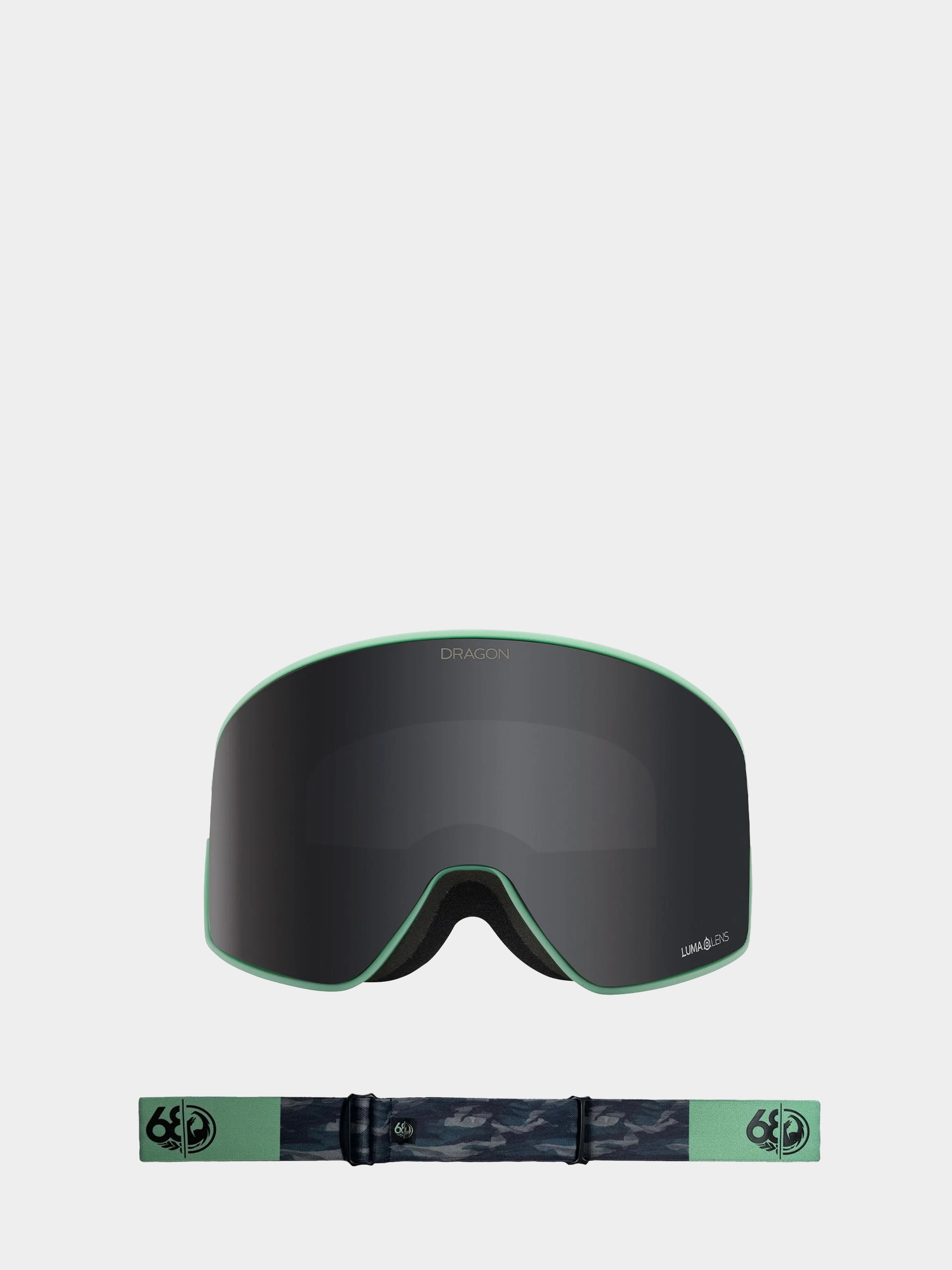 Snowboardové okuliare Dragon PXV2 (686collab/lumalens dark smoke/lumalens yellow)