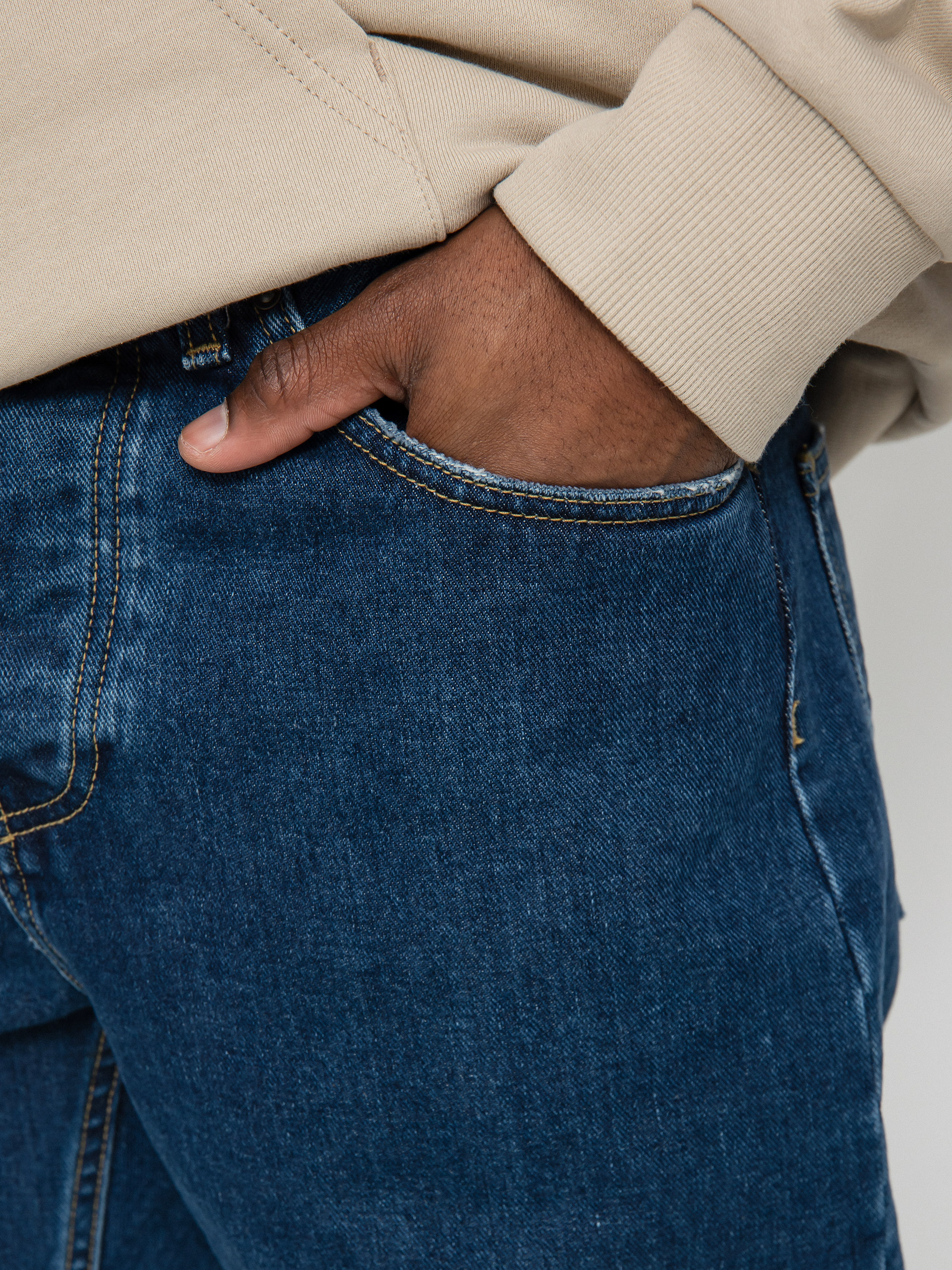 Nohavice Carhartt WIP Newel (blue)