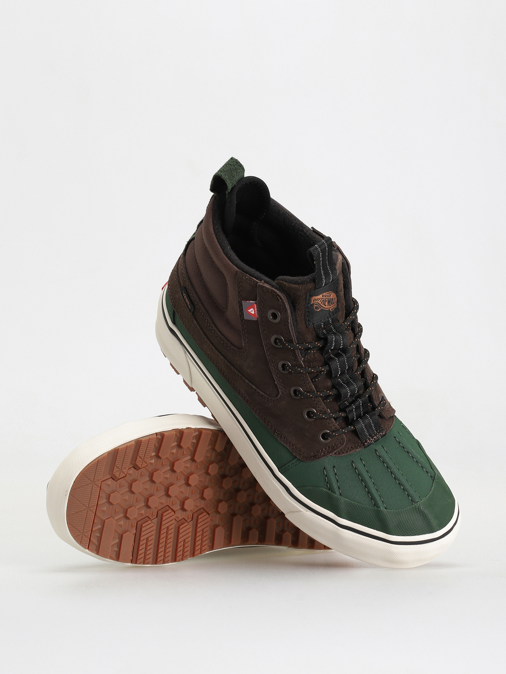 Topánky Vans Sk8 Hi Del Pato MTE 2 (brown/green)