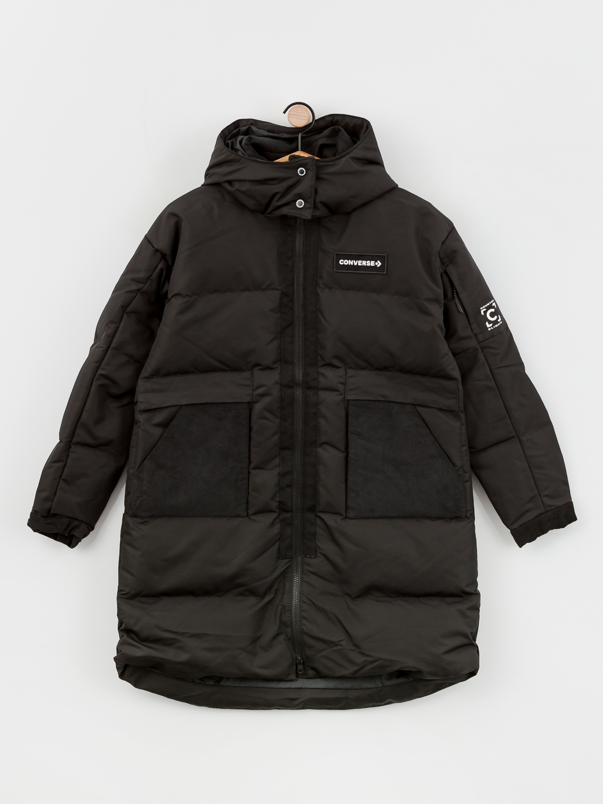 Bunda Converse Premium Fashion Long Down Wmn (black)