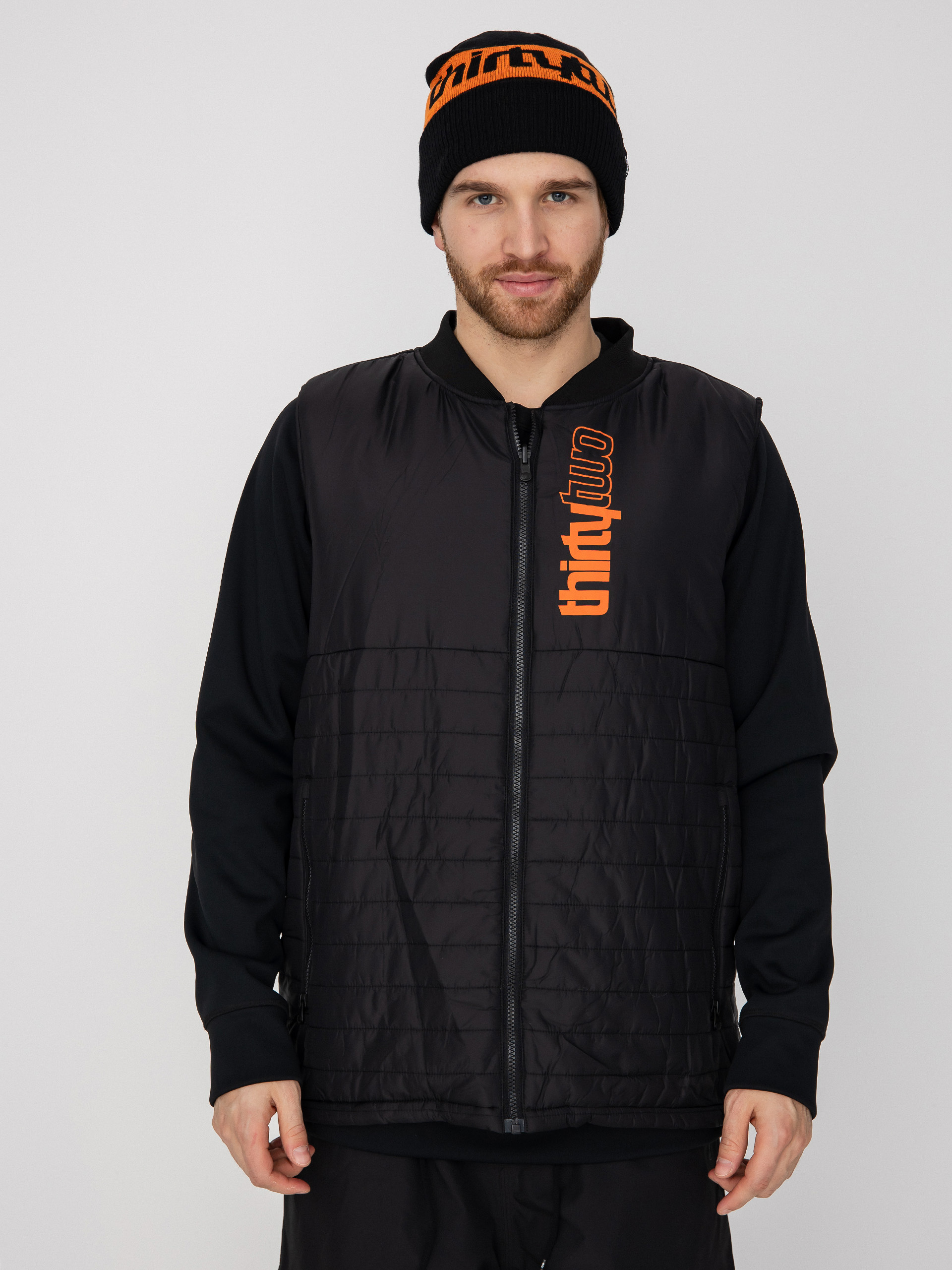 Pánska Snowboardová bunda ThirtyTwo Tm 3 (black/orange)