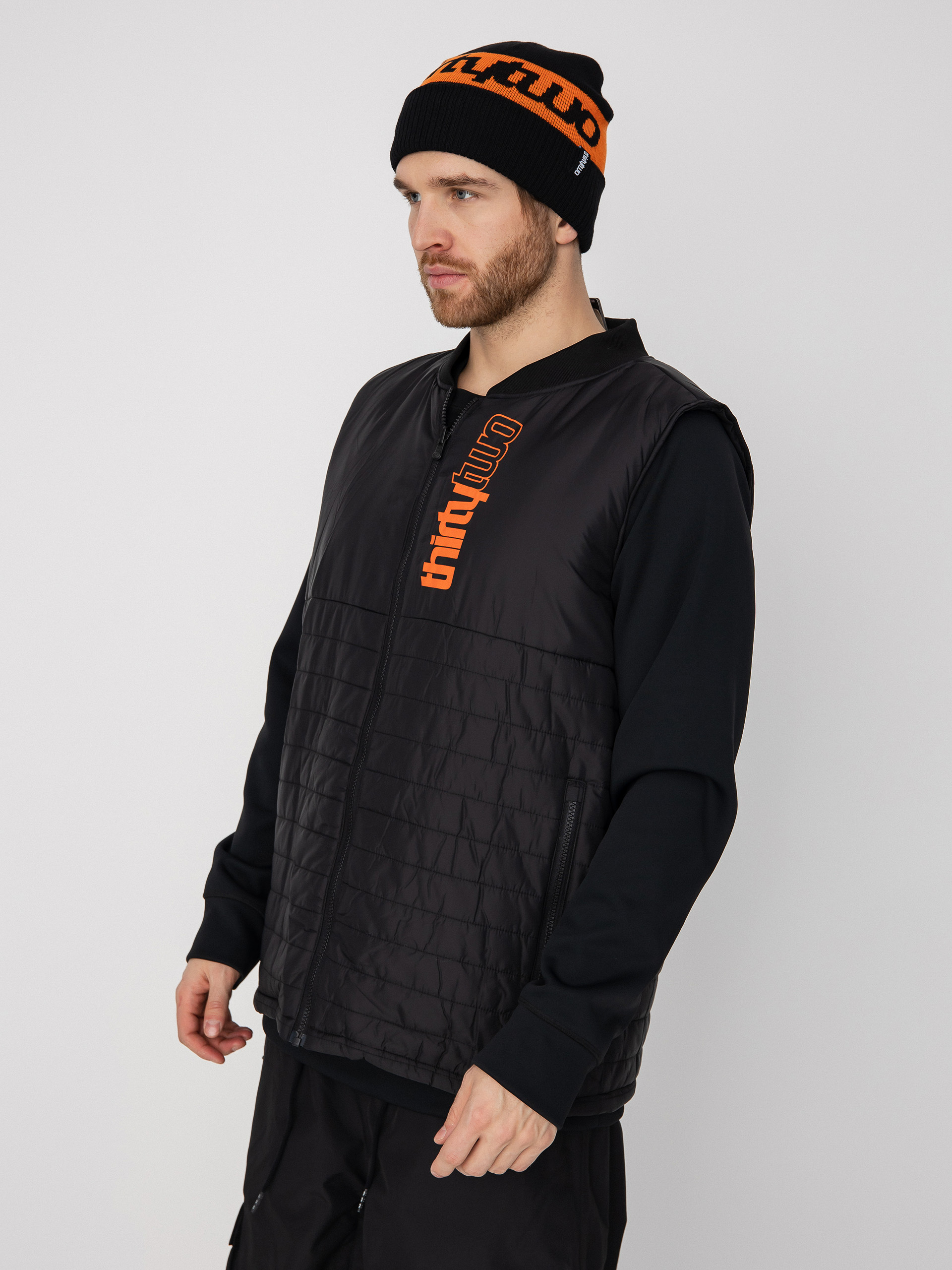 Pánska Snowboardová bunda ThirtyTwo Tm 3 (black/orange)