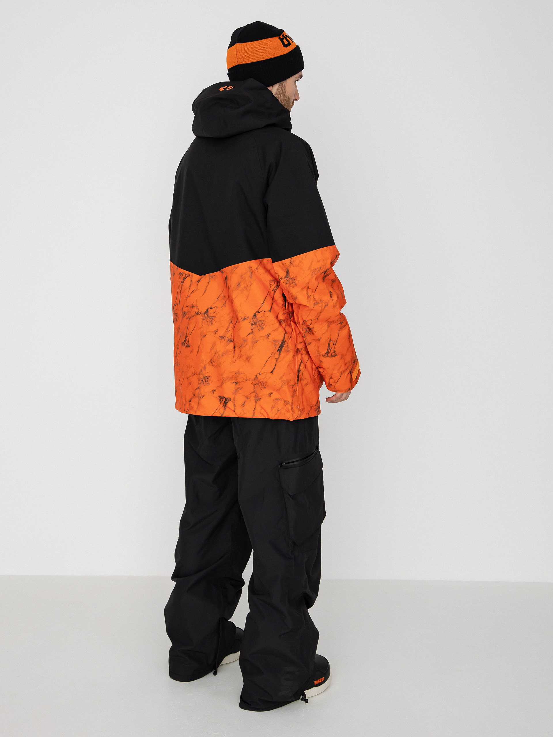 Pánska Snowboardová bunda ThirtyTwo Tm 3 (black/orange)