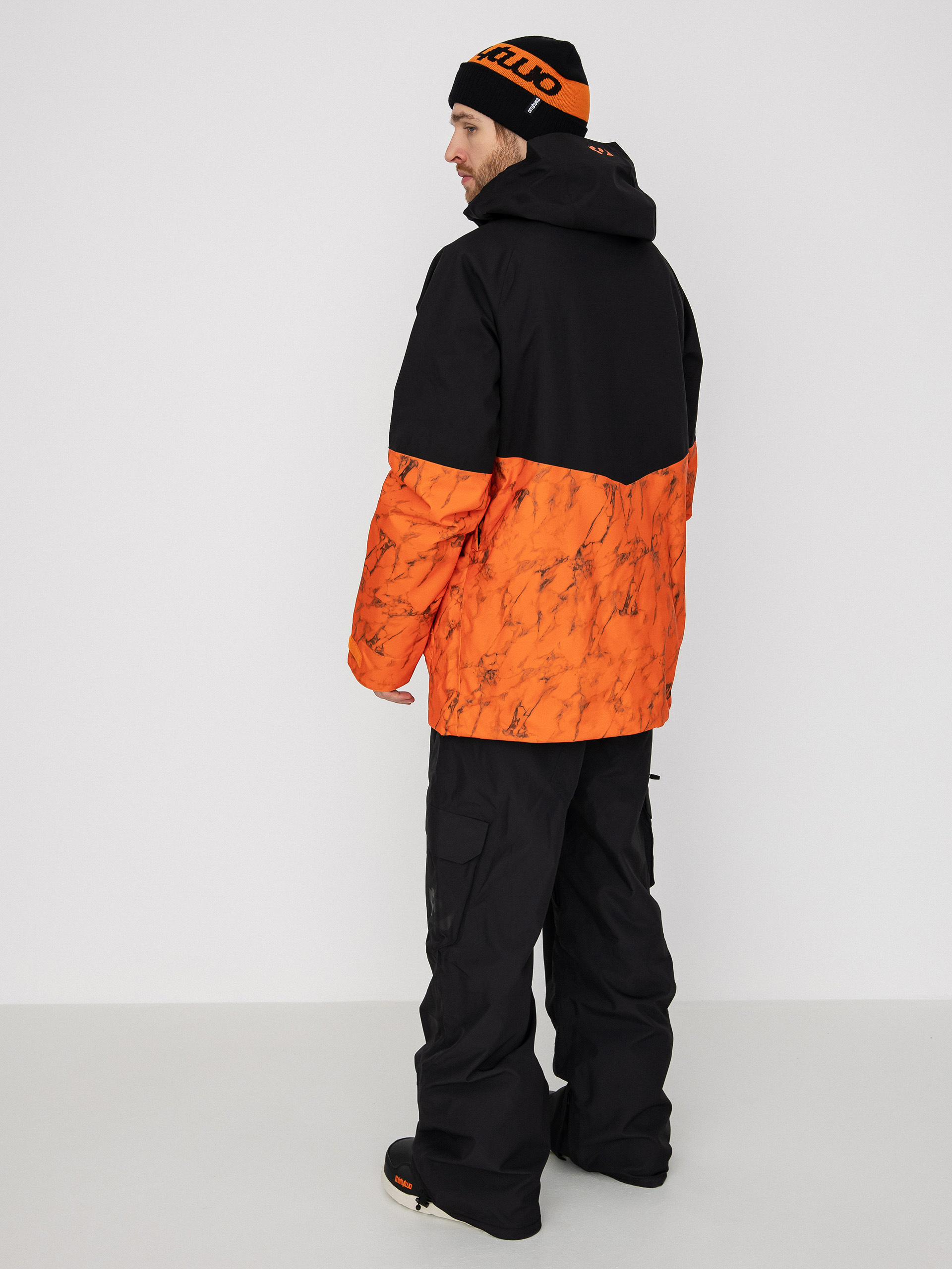 Pánska Snowboardová bunda ThirtyTwo Tm 3 (black/orange)