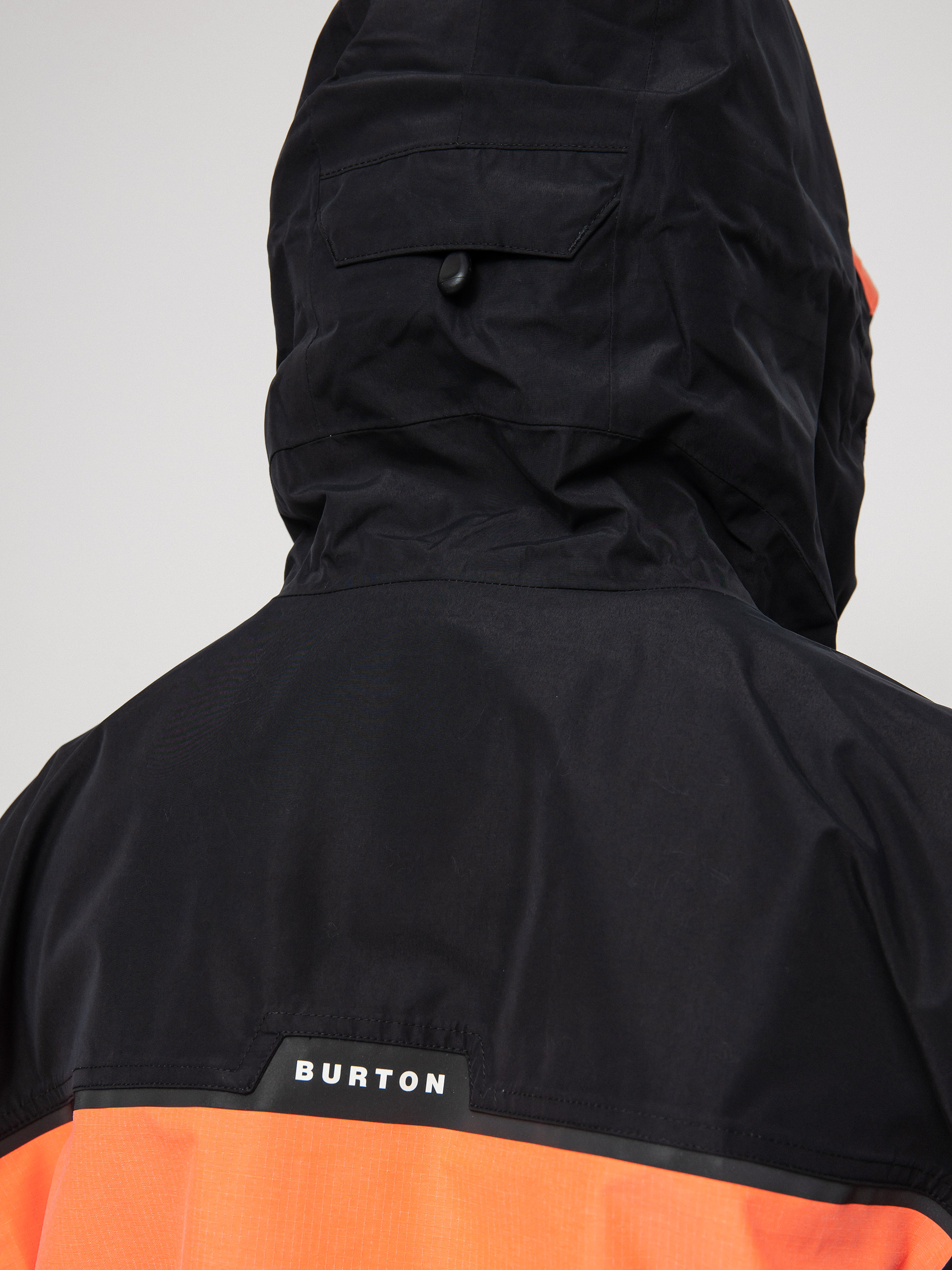 Pánska Snowboardová bunda Burton Frostner (true black/tetra orange)