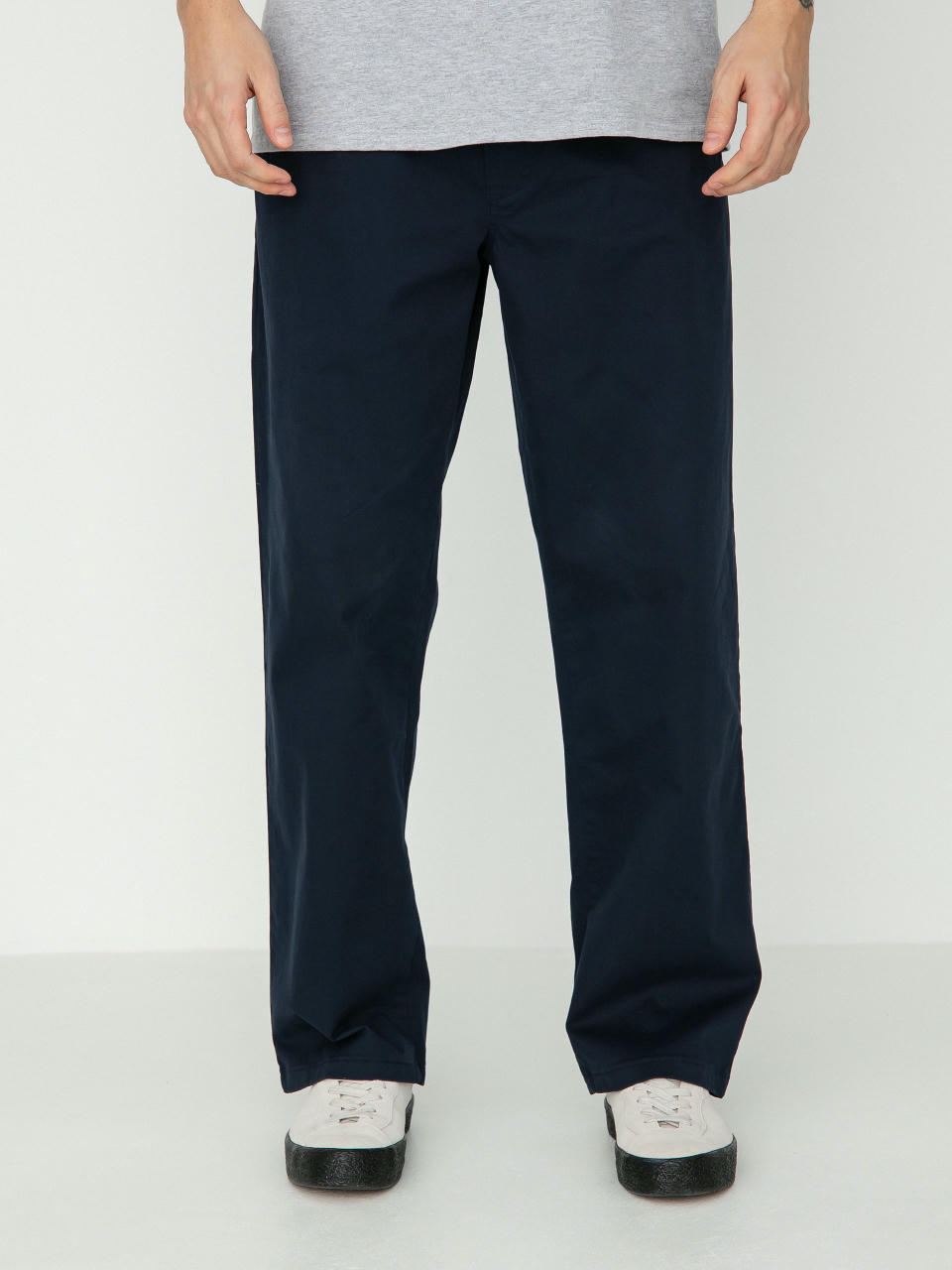 Nohavice Malita Chino Log Sl (elastic navy)