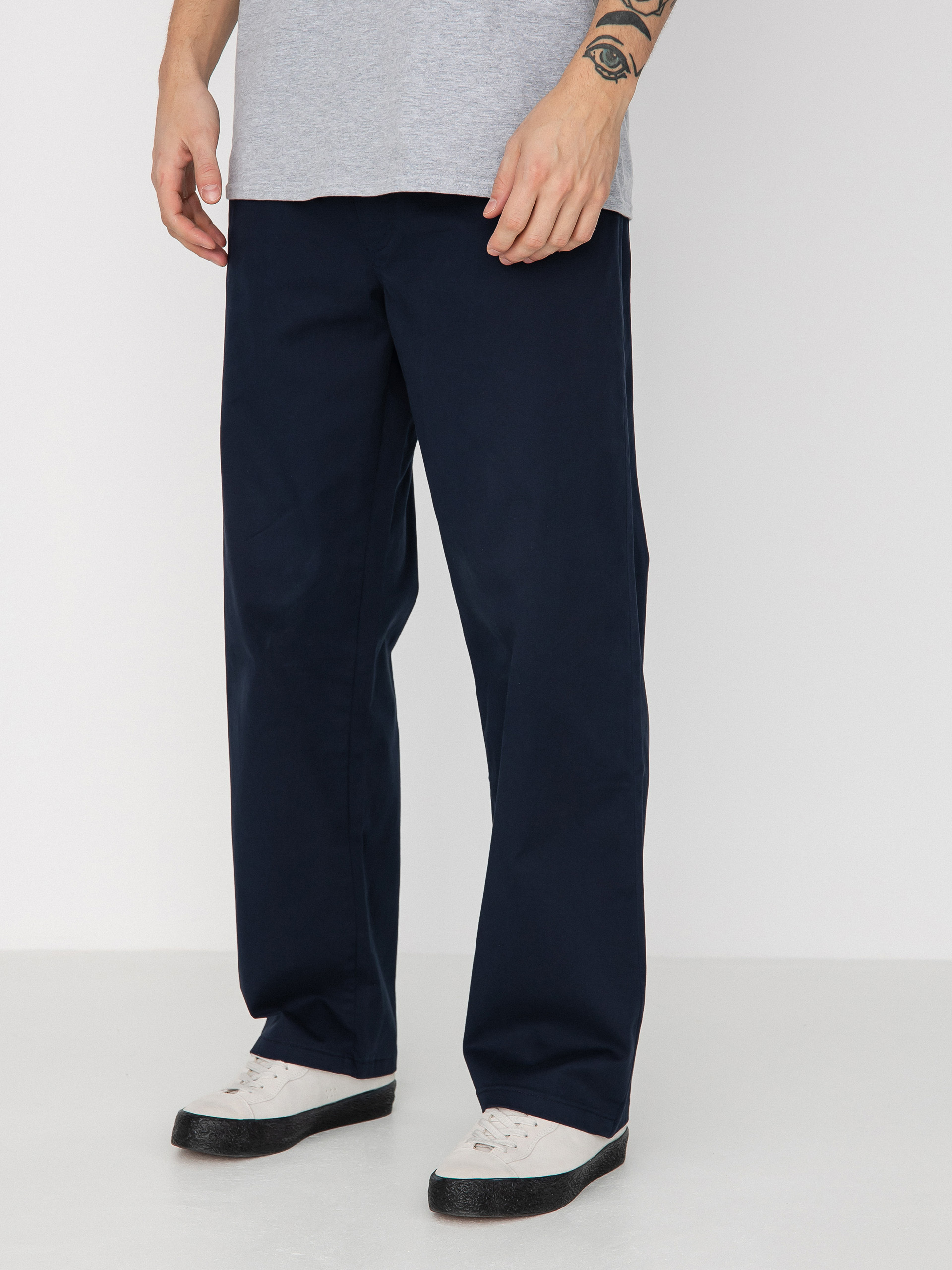 Nohavice Malita Chino Log Sl (elastic navy)