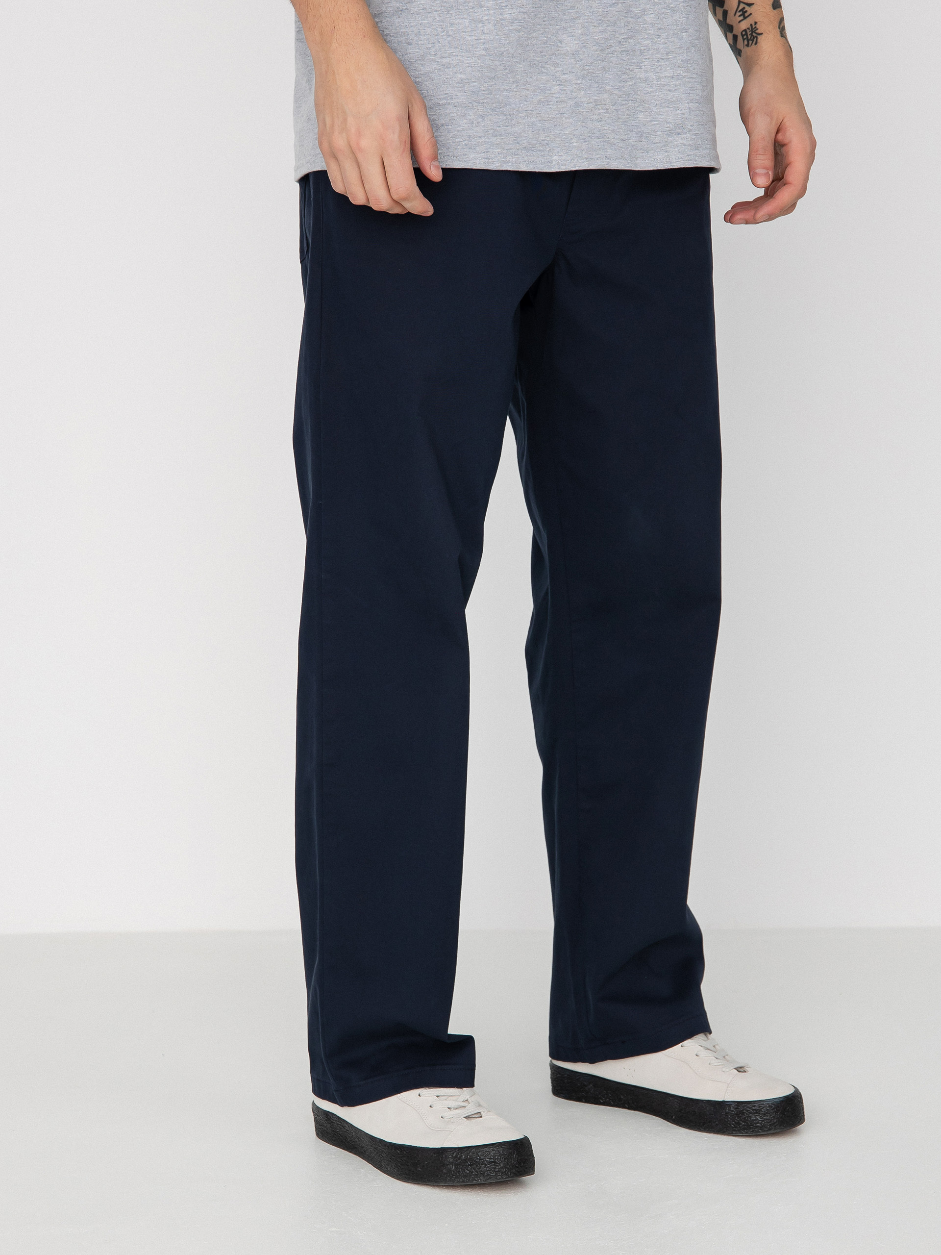 Nohavice Malita Chino Log Sl (elastic navy)