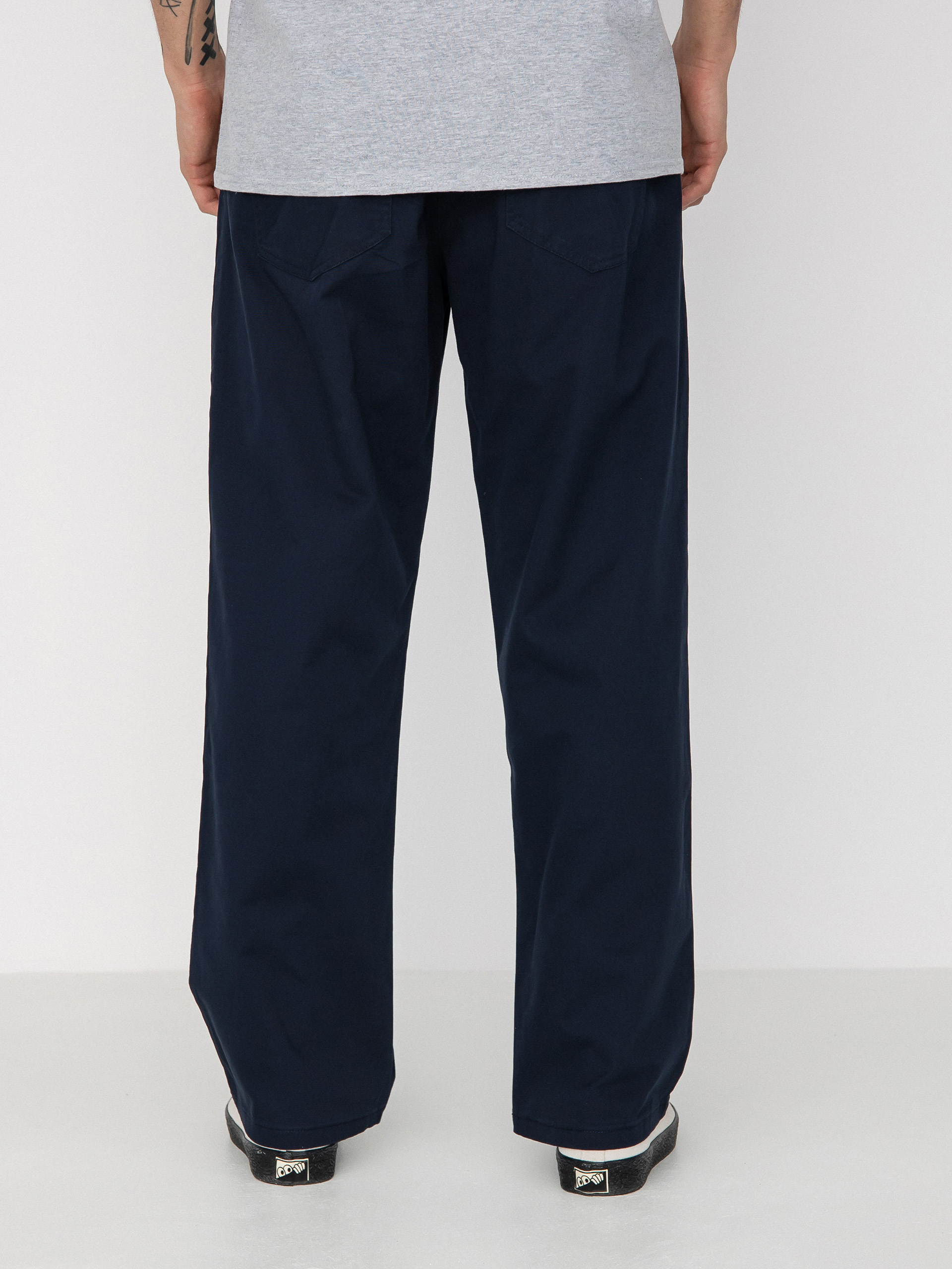 Nohavice Malita Chino Log Sl (elastic navy)