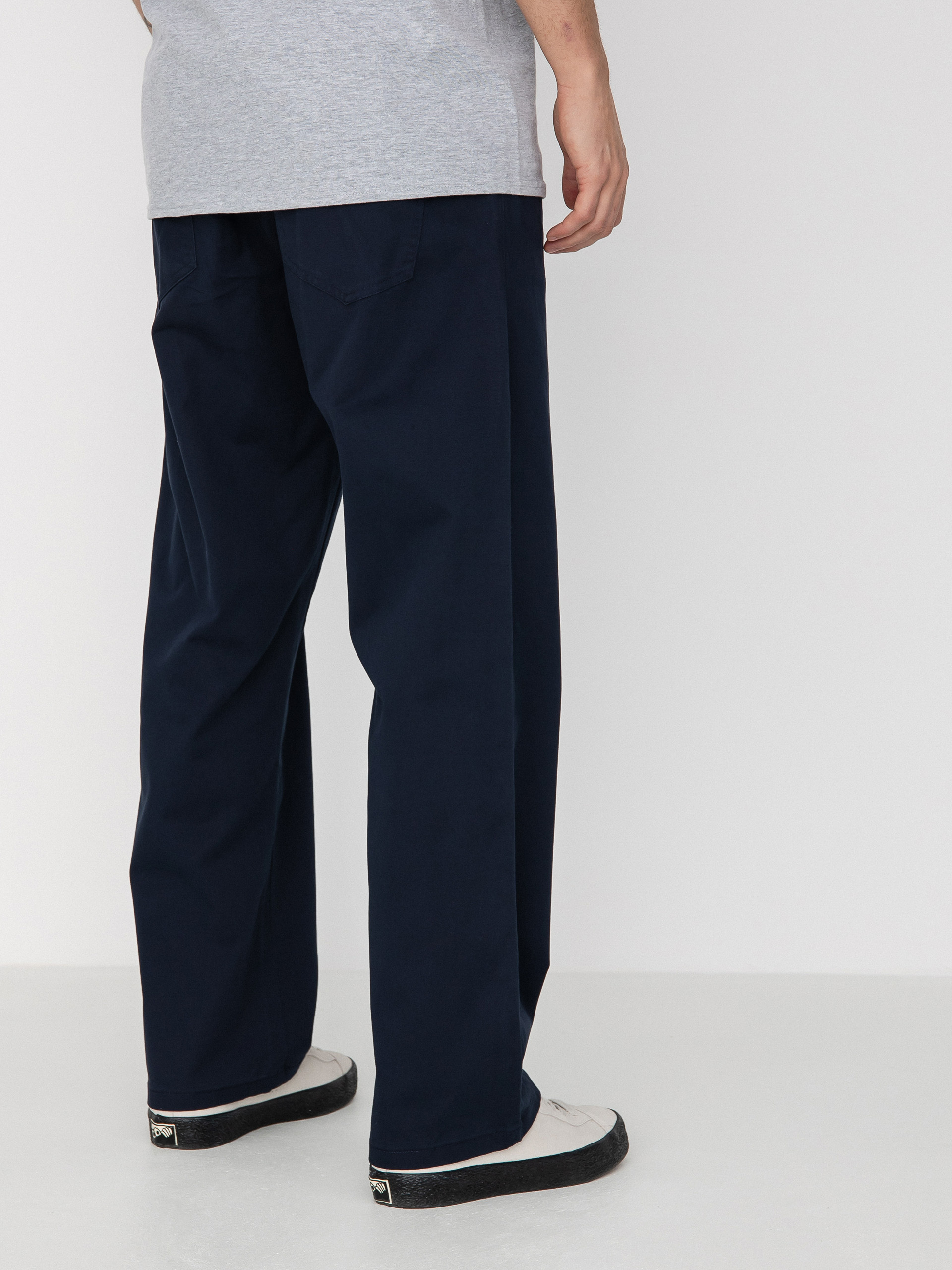 Nohavice Malita Chino Log Sl (elastic navy)