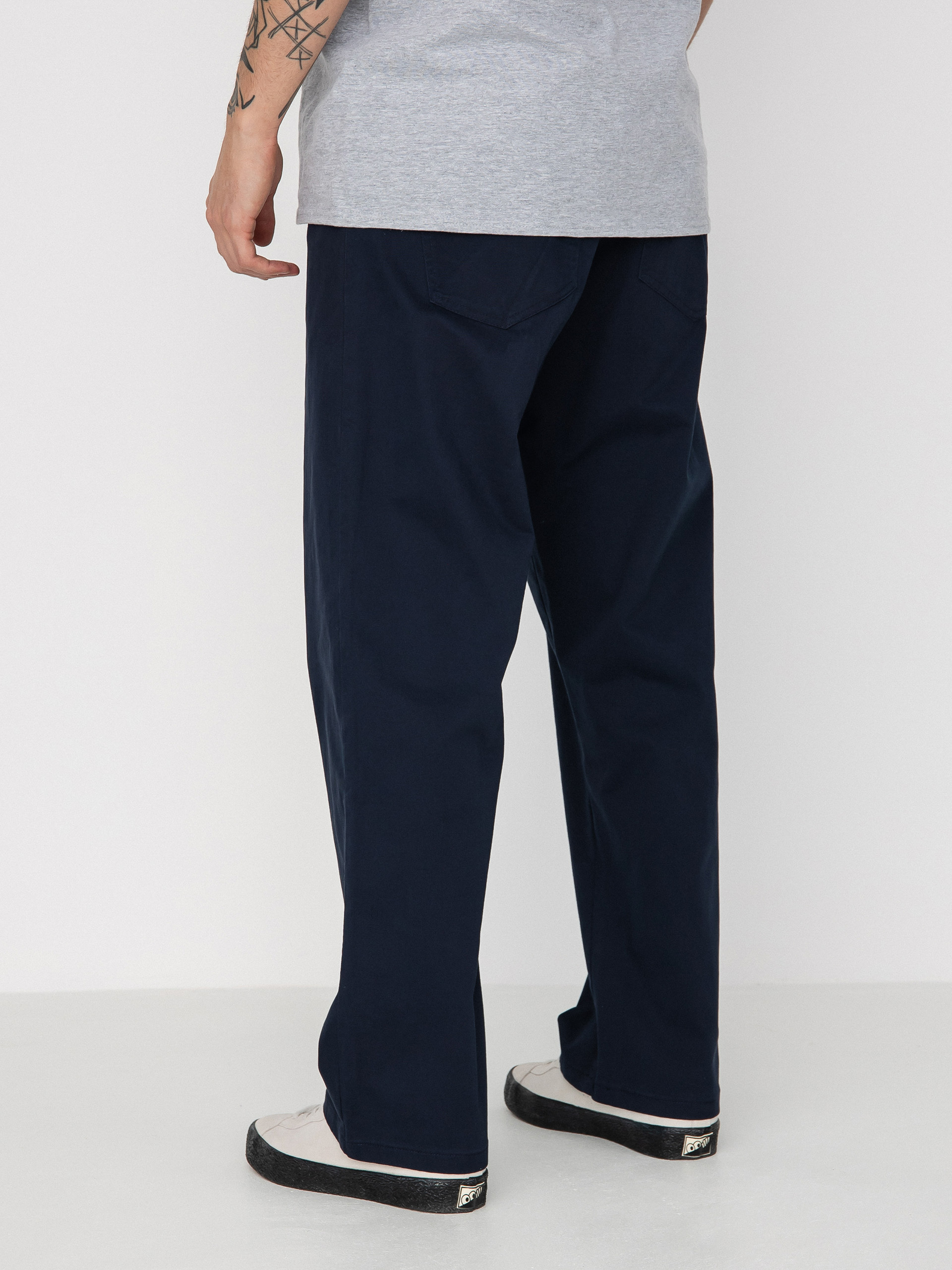 Nohavice Malita Chino Log Sl (elastic navy)