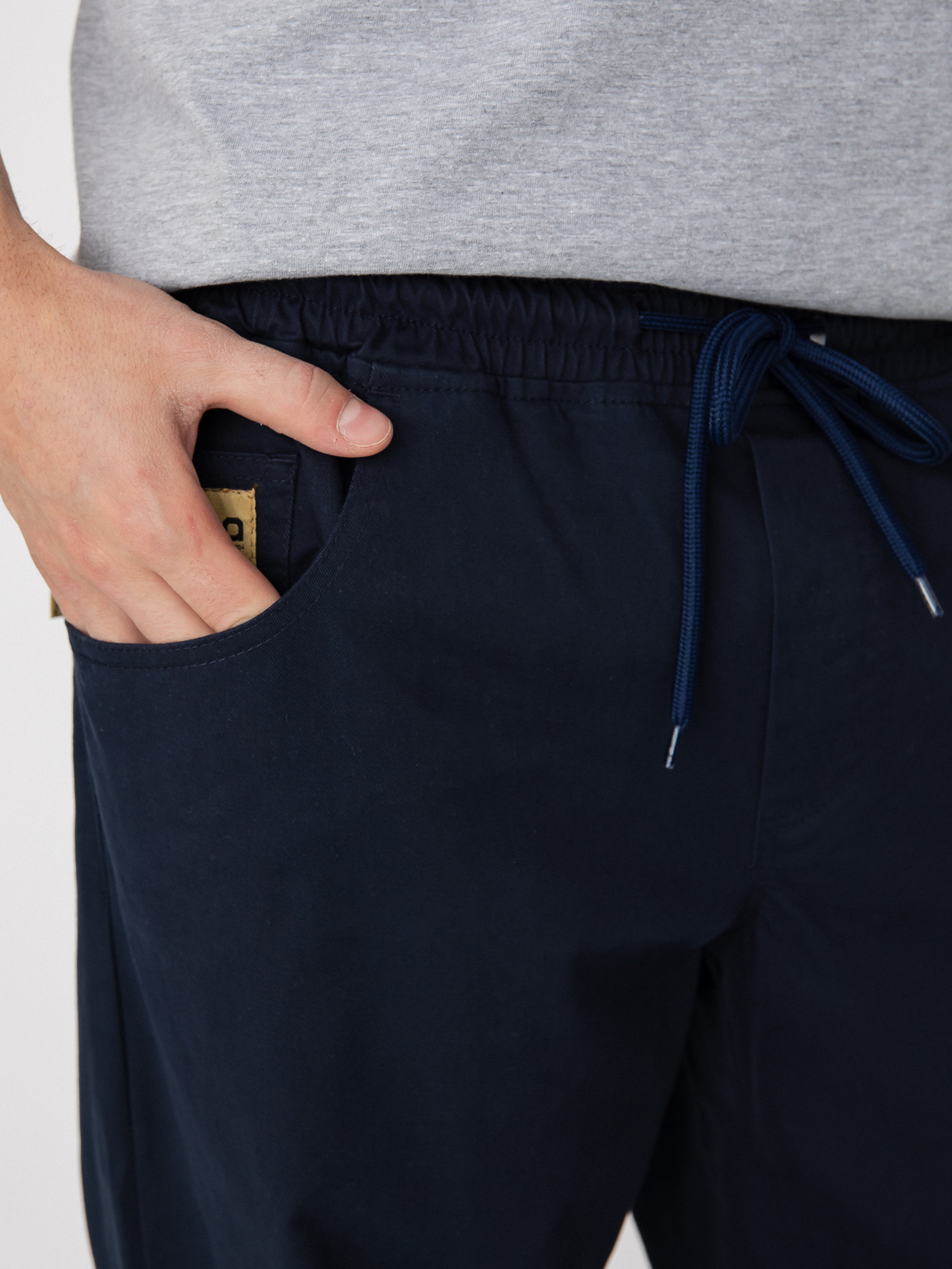 Nohavice Malita Chino Log Sl (elastic navy)