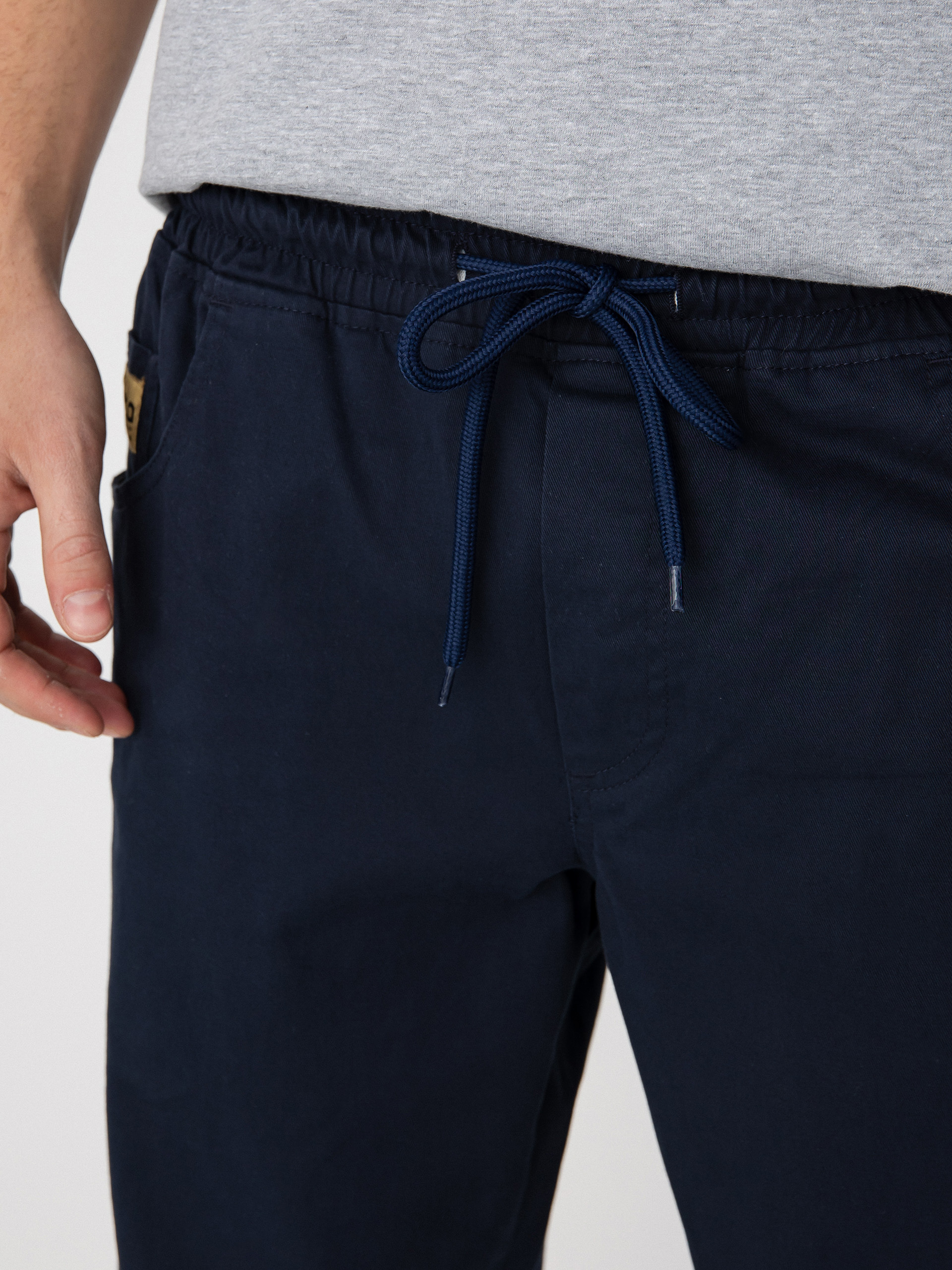 Nohavice Malita Chino Log Sl (elastic navy)