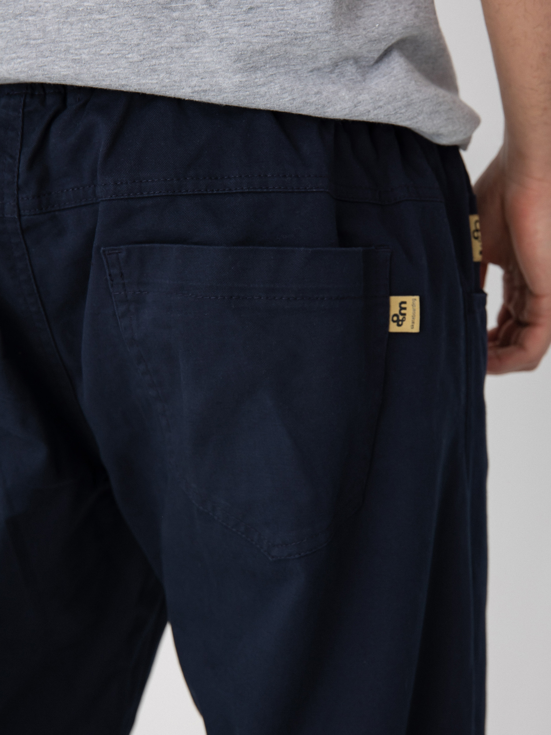 Nohavice Malita Chino Log Sl (elastic navy)