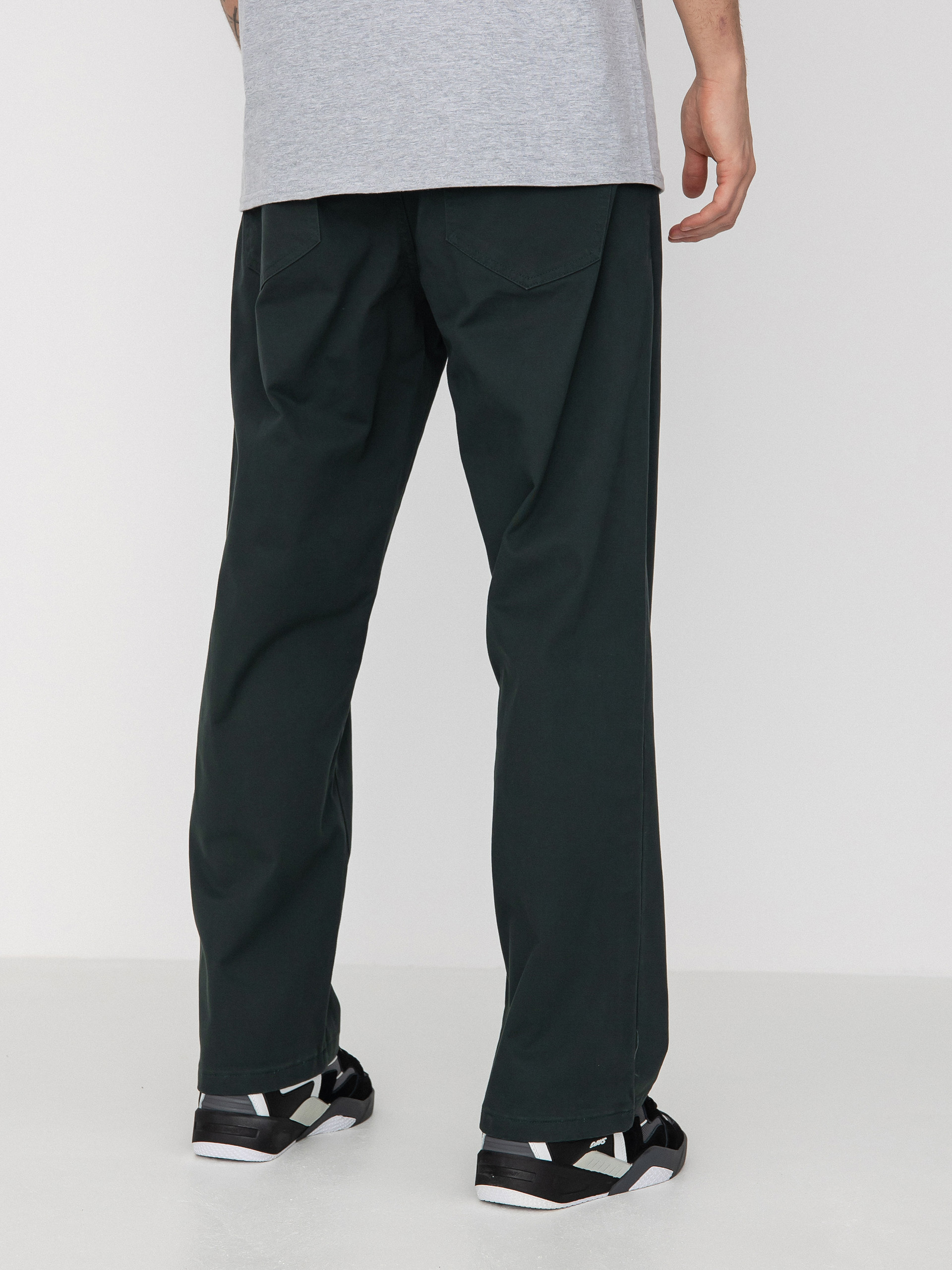 Nohavice Malita Chino Log Sl (elastic green)