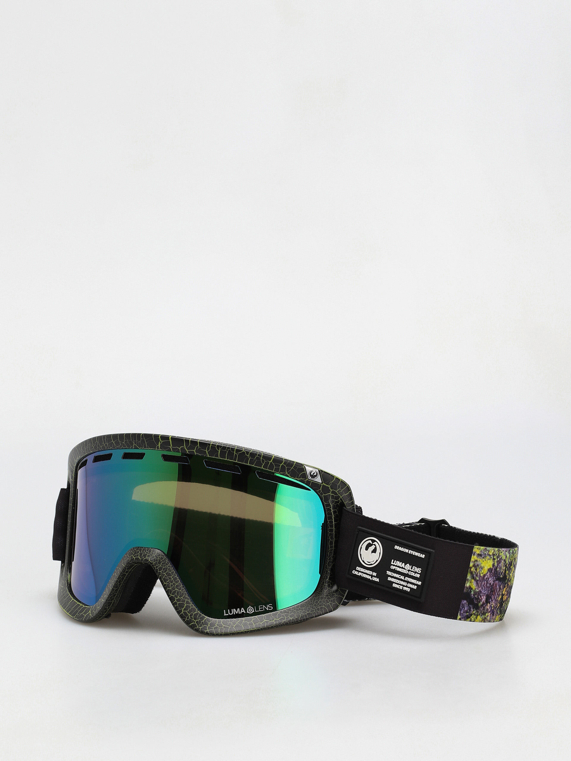 Snowboardové okuliare Dragon D1 OTG (lichen/lumalens green ion/lumalens amber)
