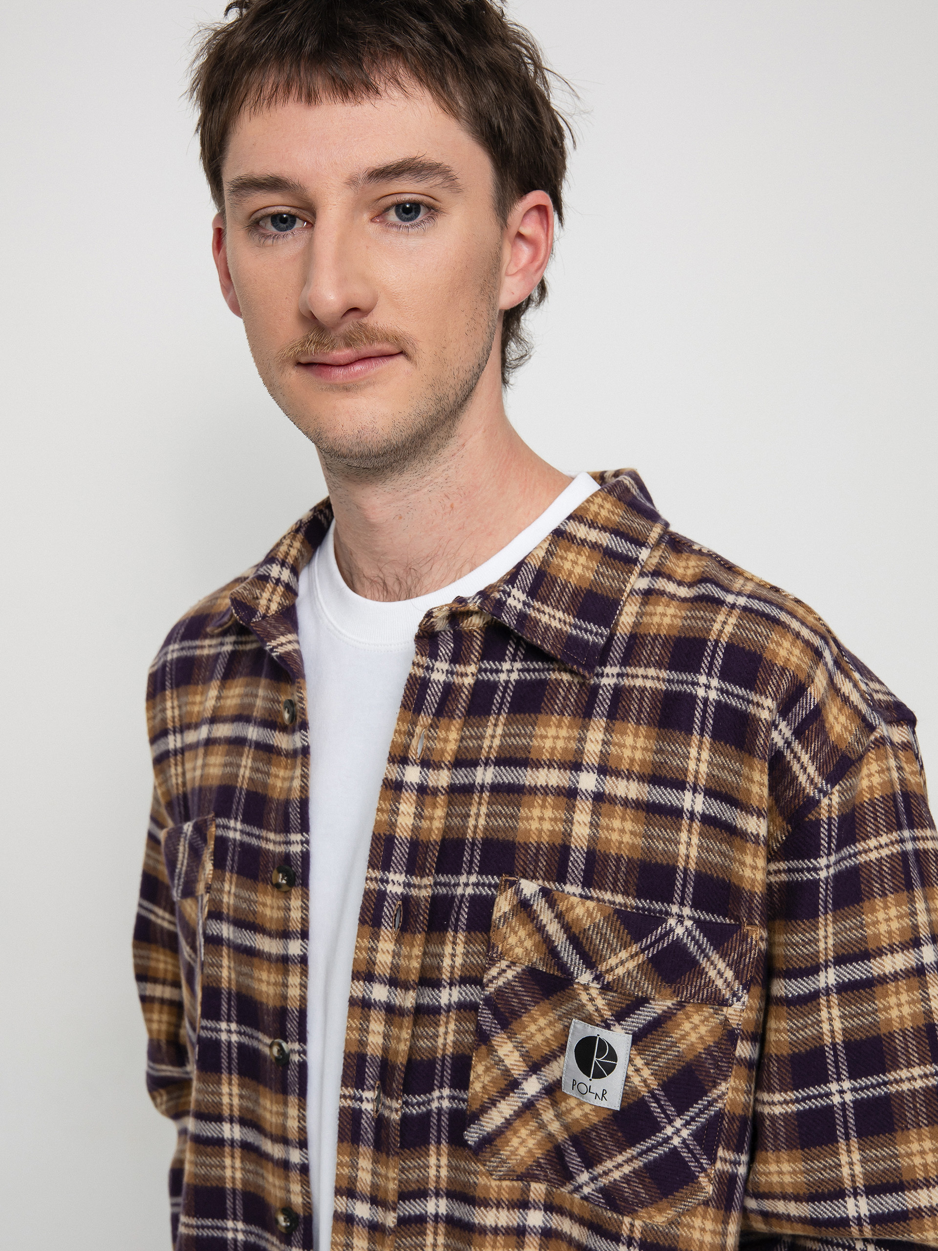 Košeľa Polar Skate Flannel (plum)