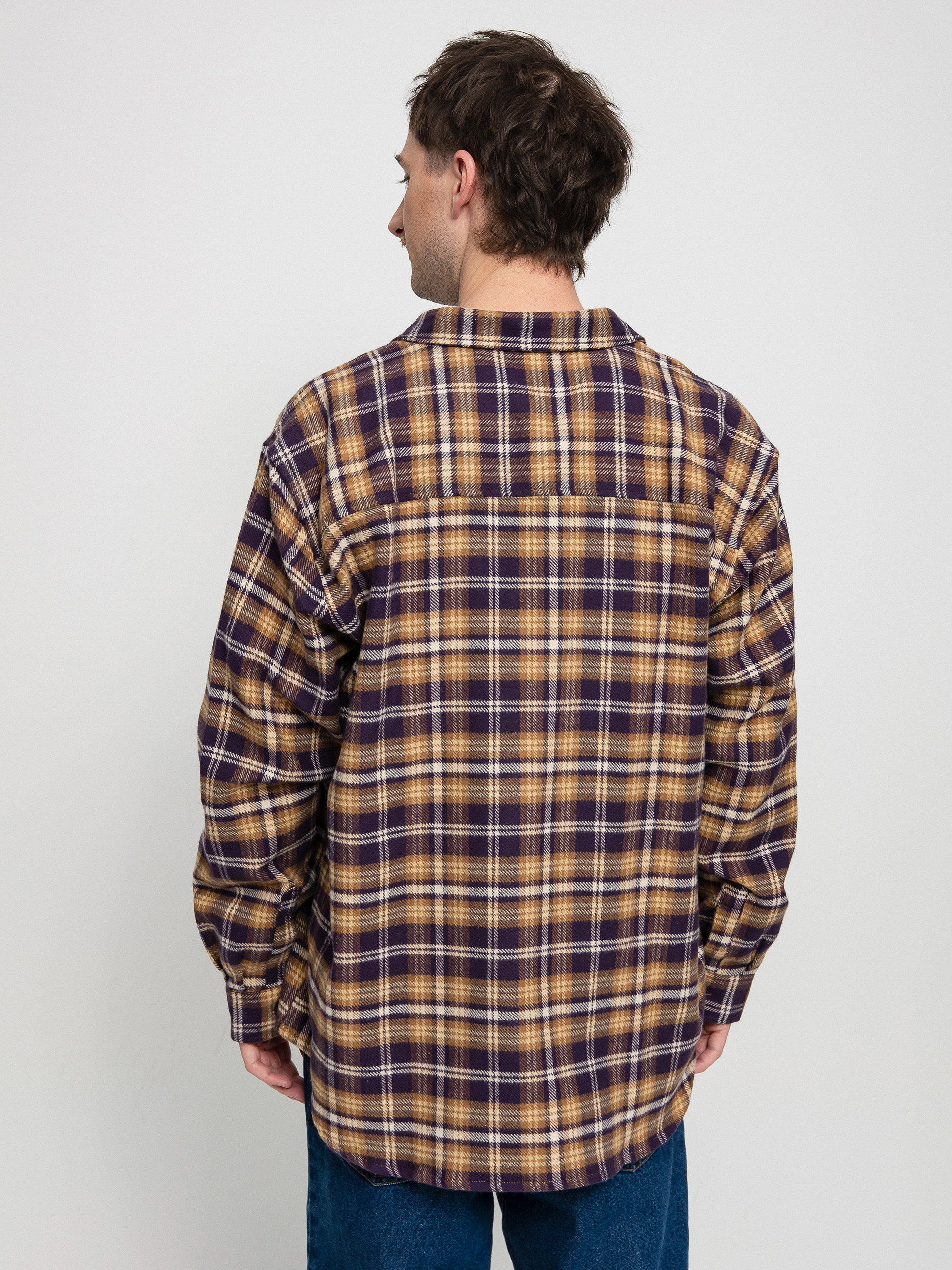 Košeľa Polar Skate Flannel (plum)