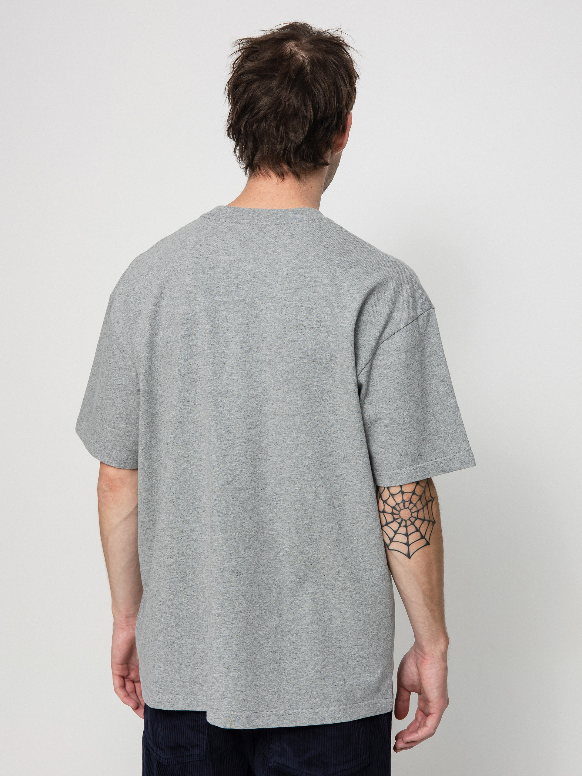 Tričko Polar Skate Newspaper (heather grey)