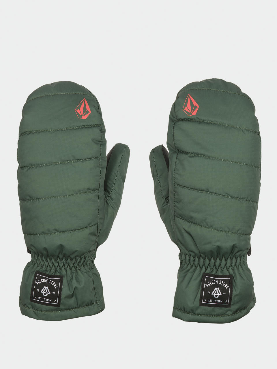 Rukavice Volcom Puff Puff Mitt Wmn (military)