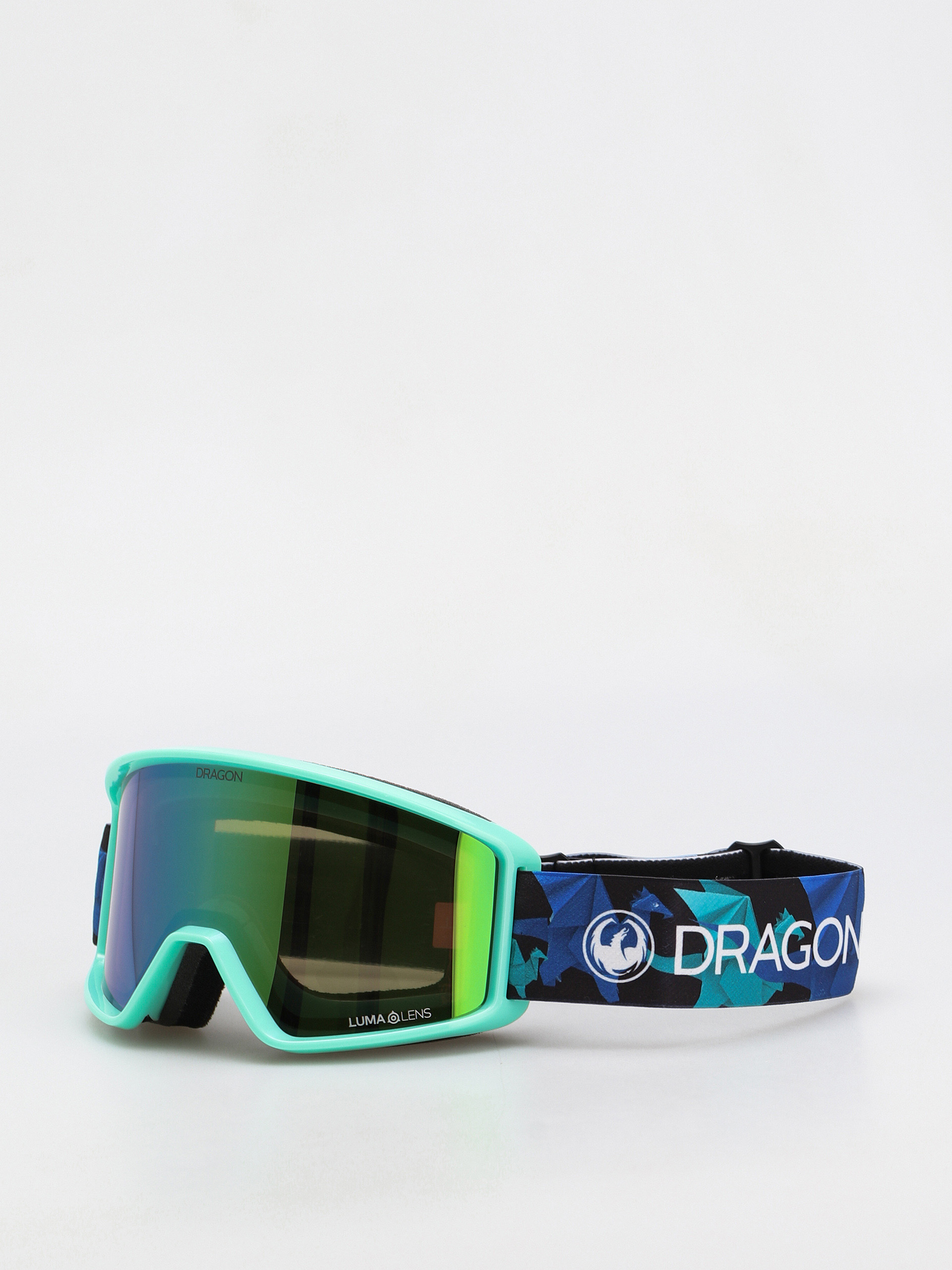 Snowboardové okuliare Dragon DXT OTG (origami/lumalens green ion)