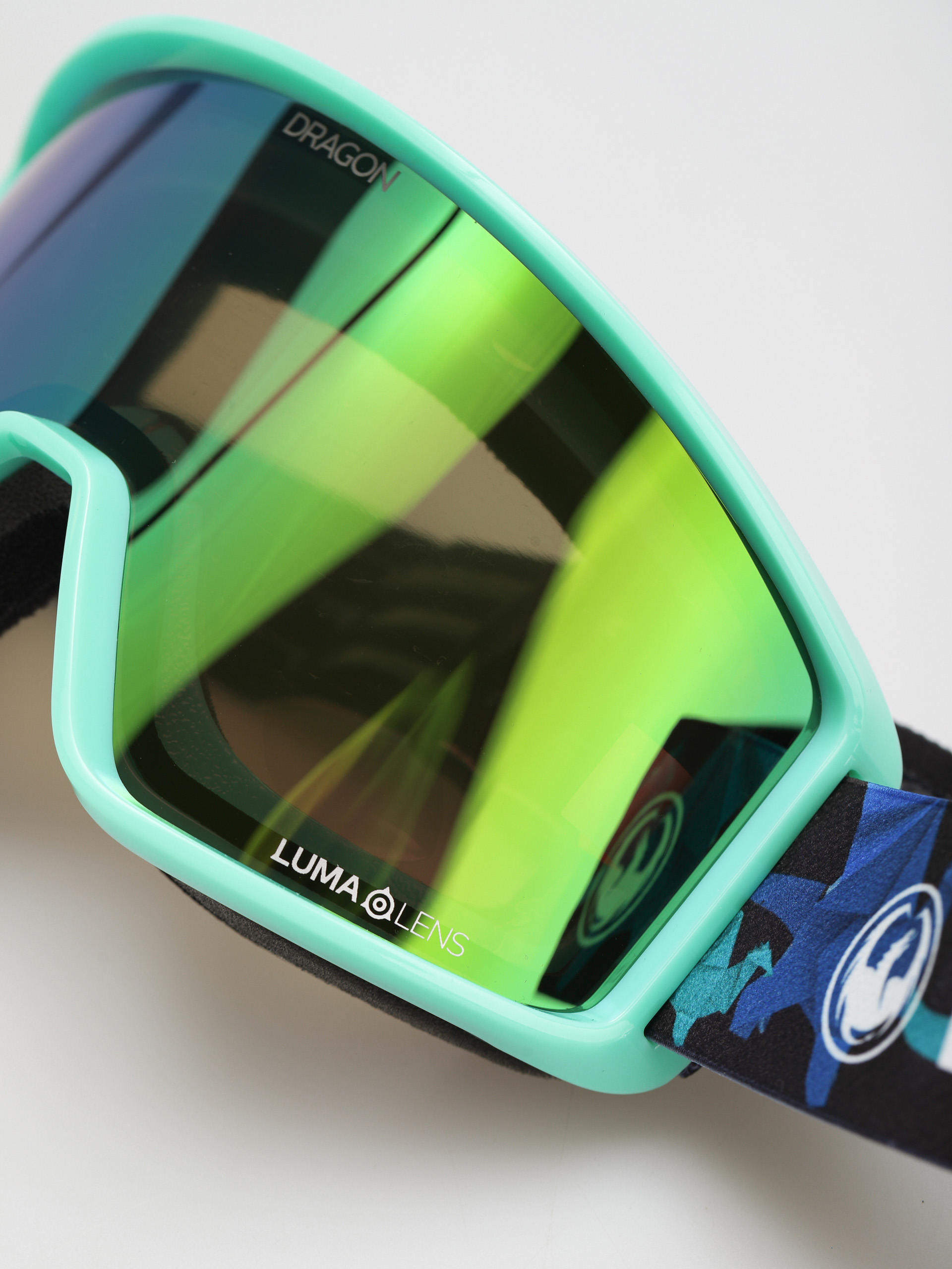 Snowboardové okuliare Dragon DXT OTG (origami/lumalens green ion)