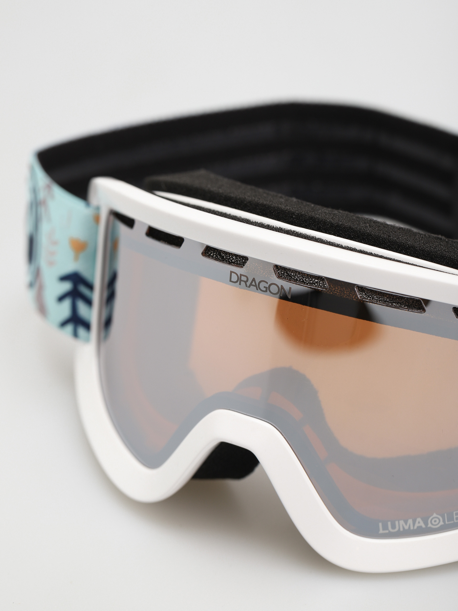 Snowboardové okuliare Dragon LIL D Jr (forestfriends/lumalens silver ion)