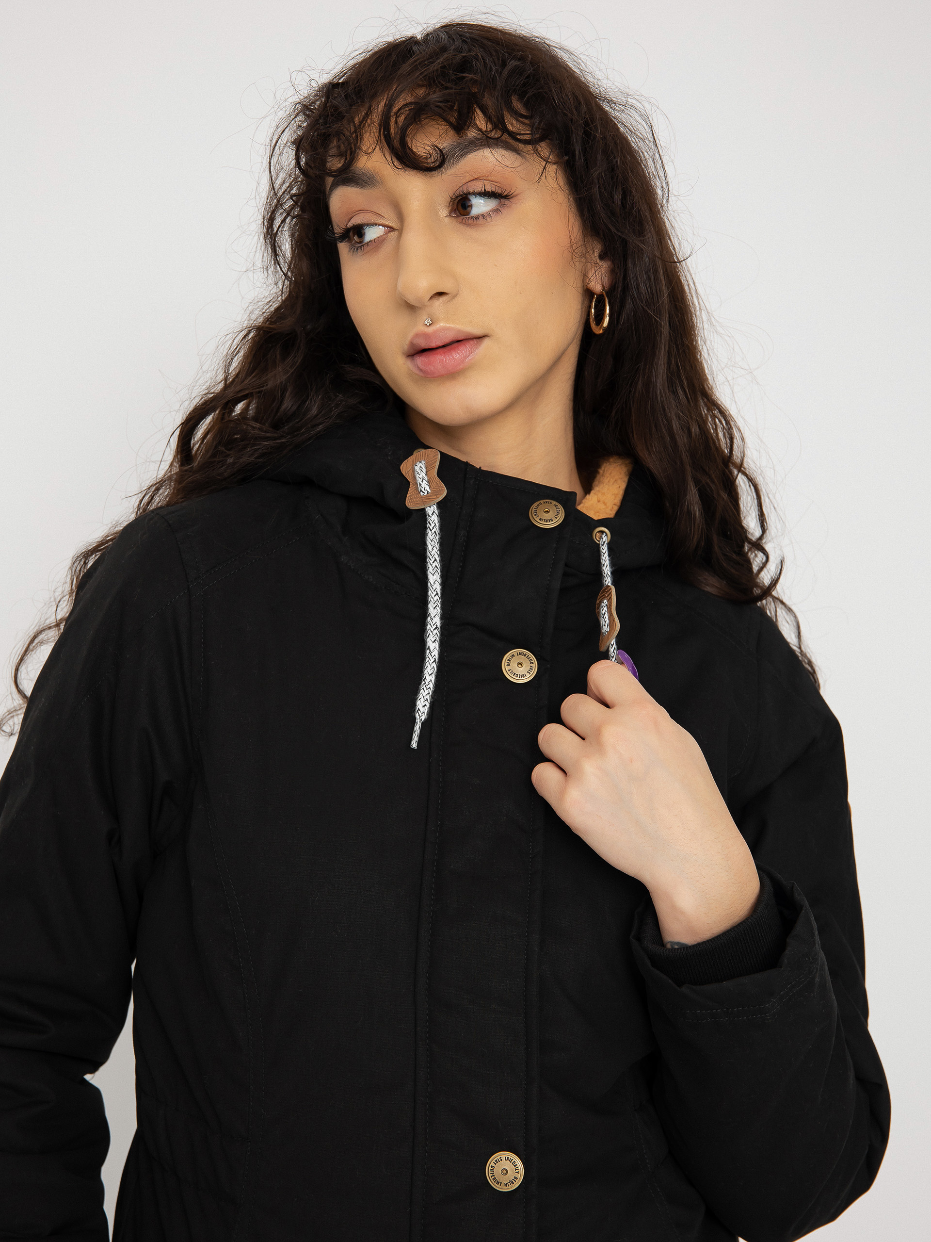 Kabát Iriedaily Holina Wmn (black)