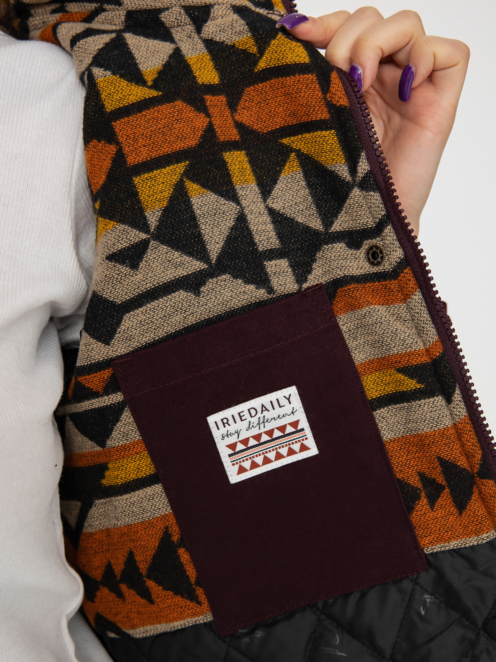 Bunda Iriedaily Koerte Sherpa Parka Wmn (nightfall)