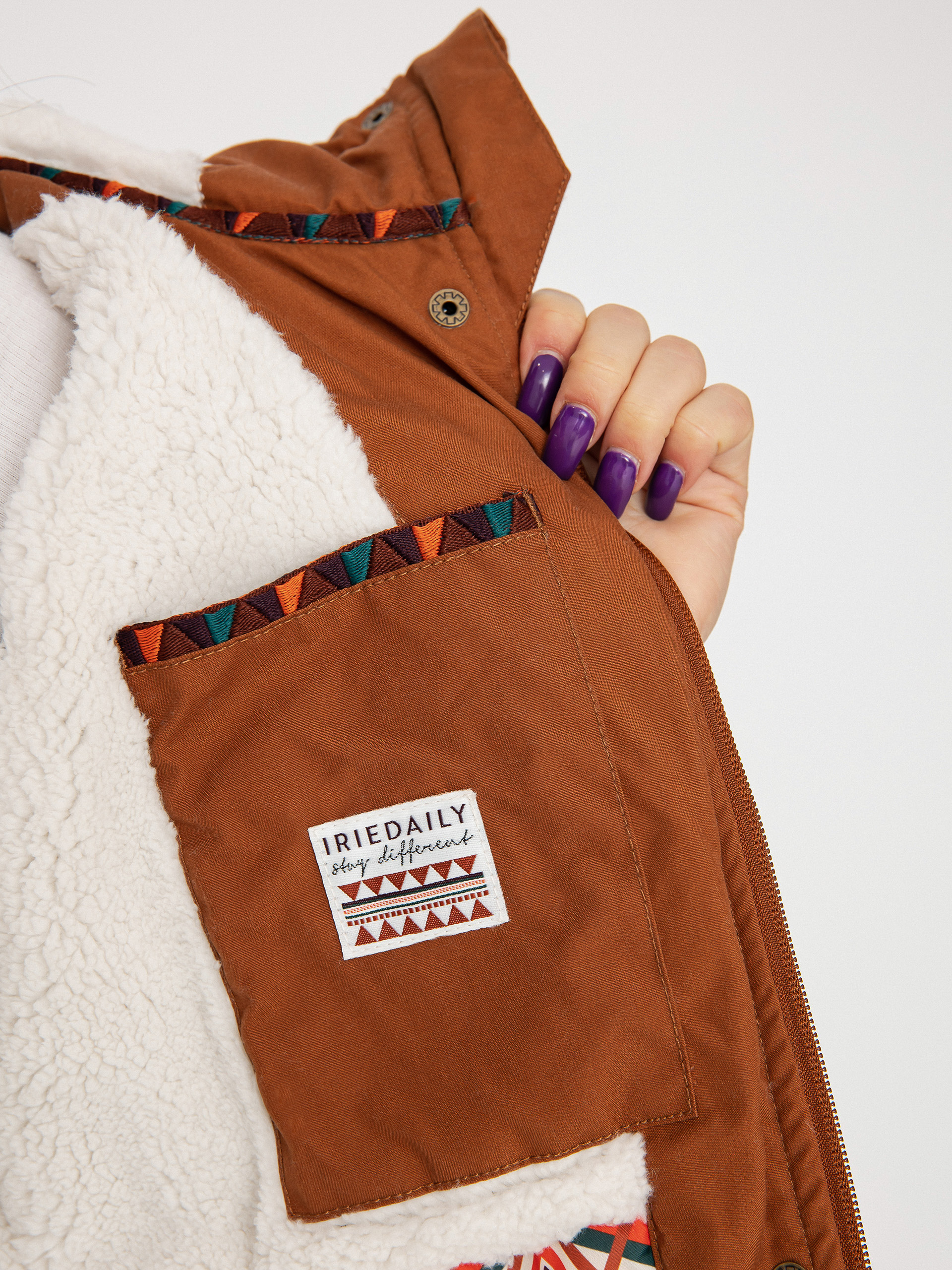 Kabát Iriedaily Holina Wmn (teak)