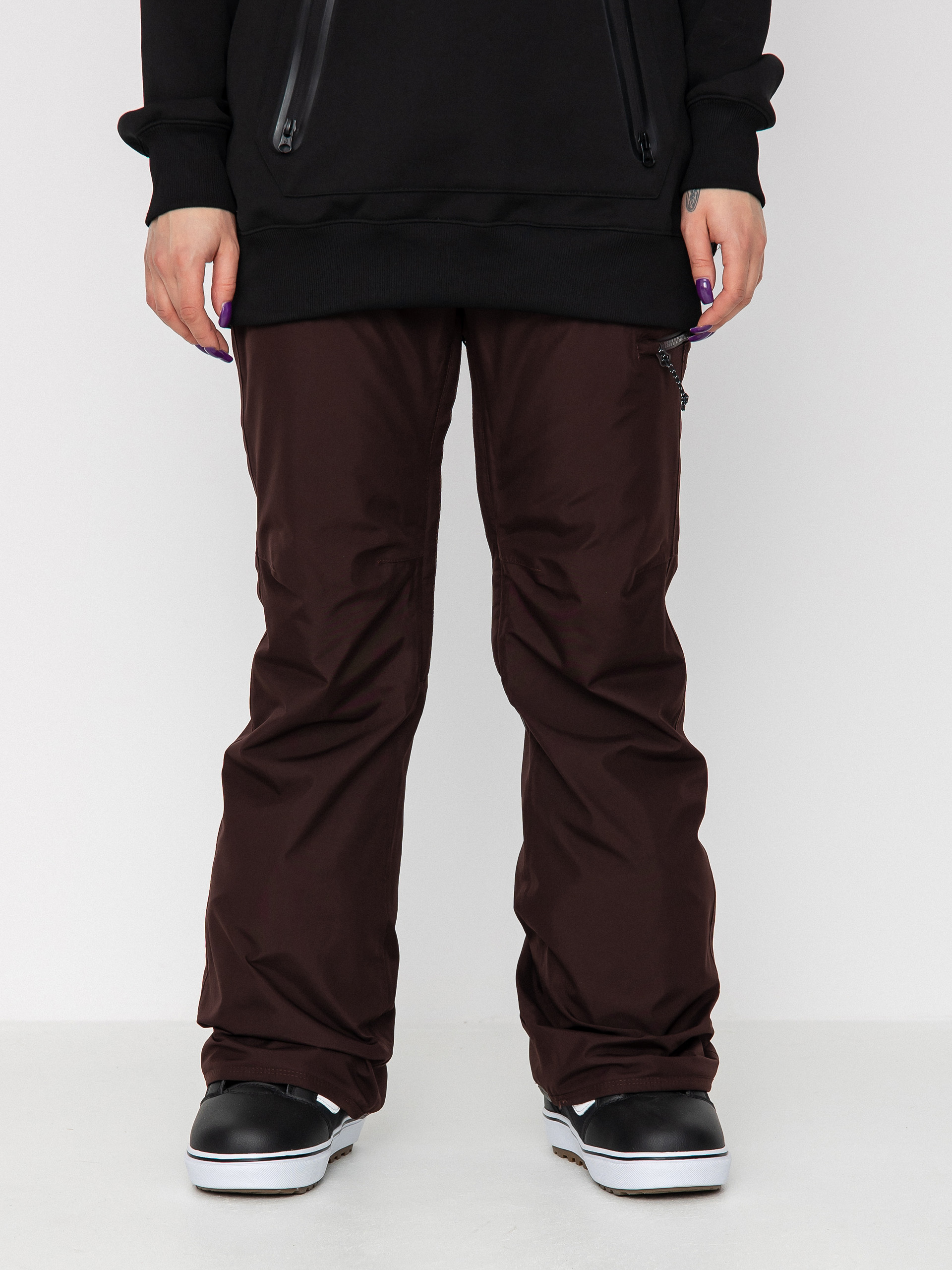 Dámske Snowboardové nohavice Volcom Knox Ins Gore Tex (black plum)