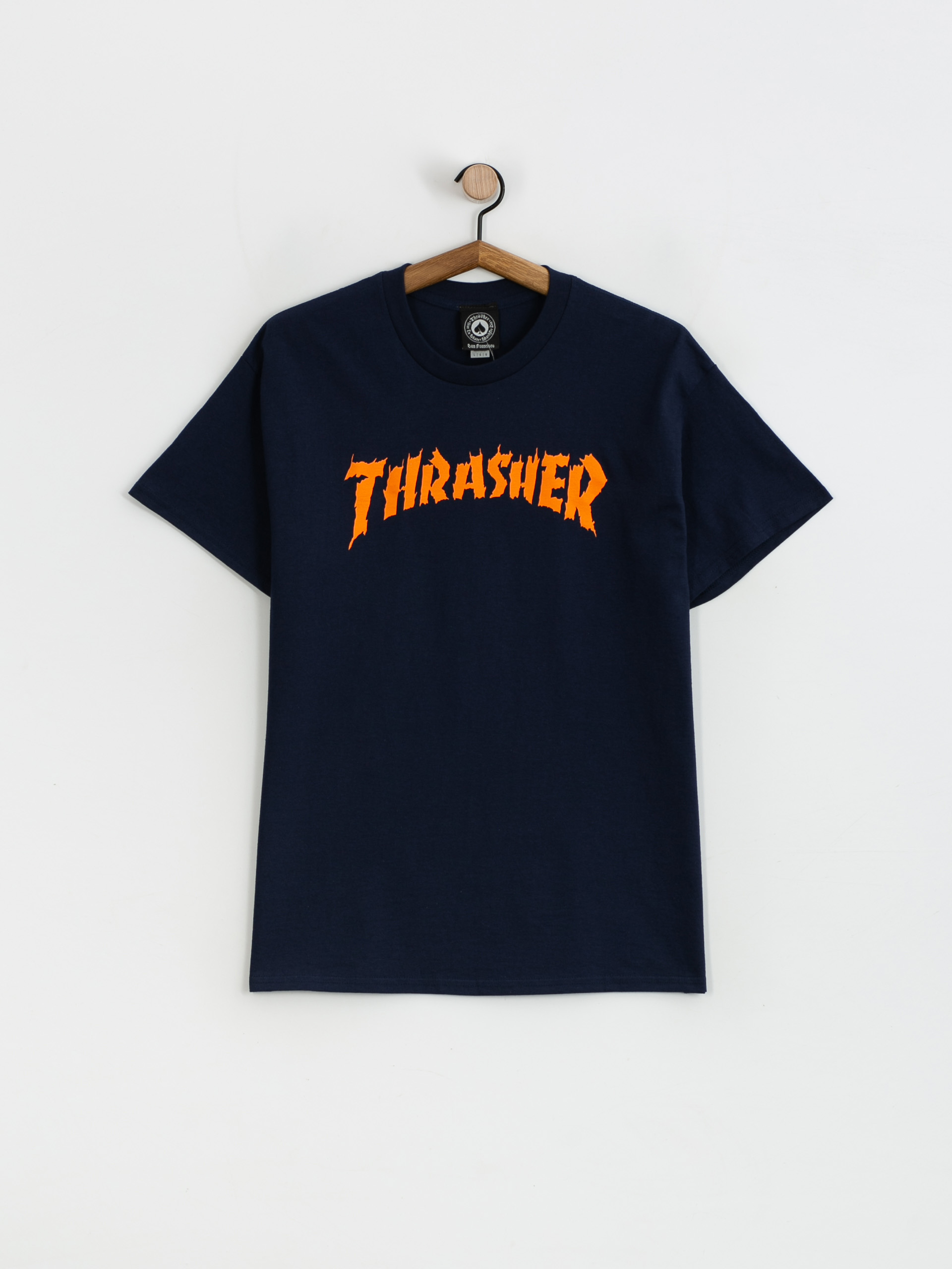 Tričko Thrasher Burn It Down (navy)