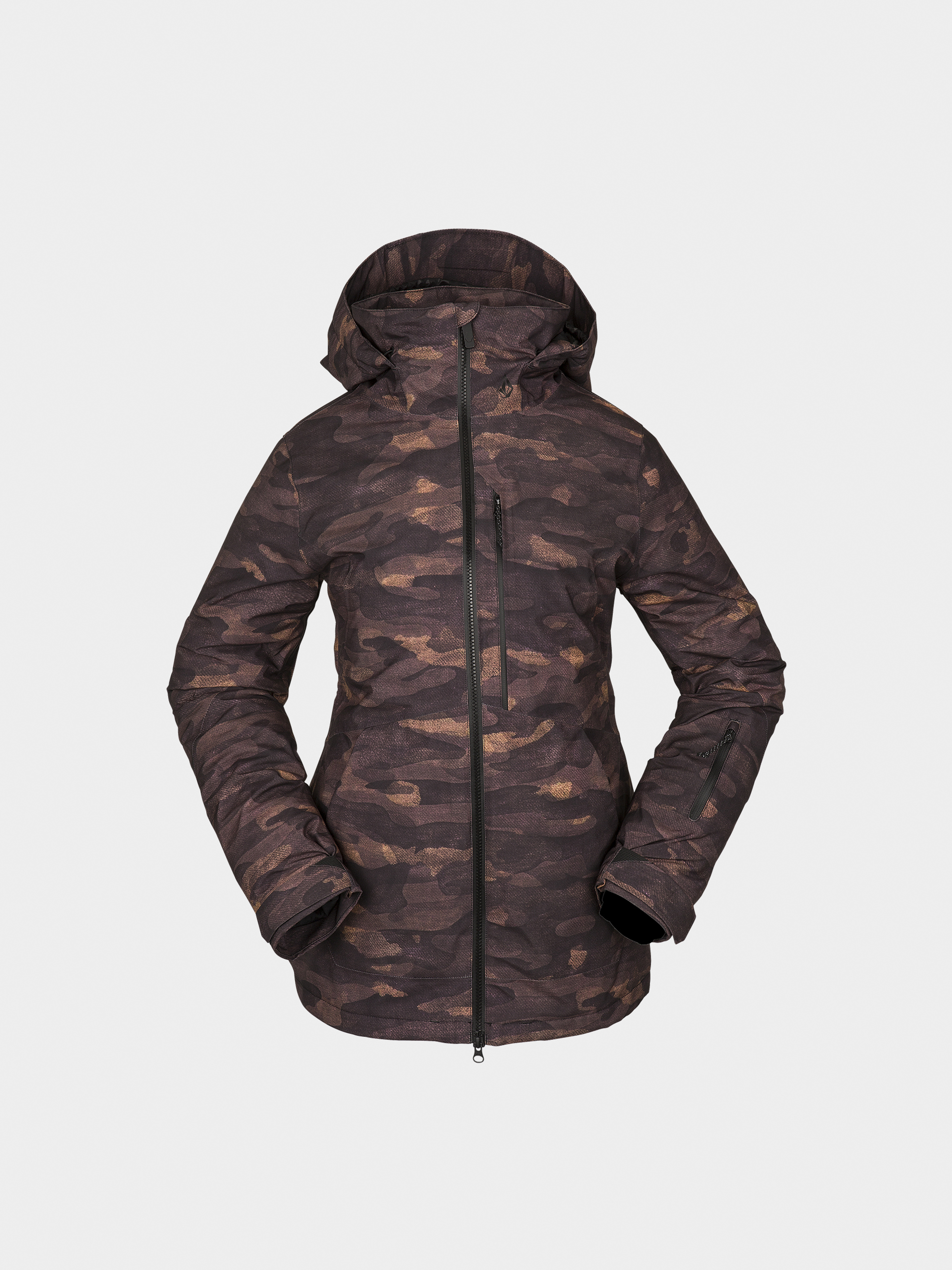 Dámska Snowboardová bunda Volcom 3D Stretch Gore (dusk camo)